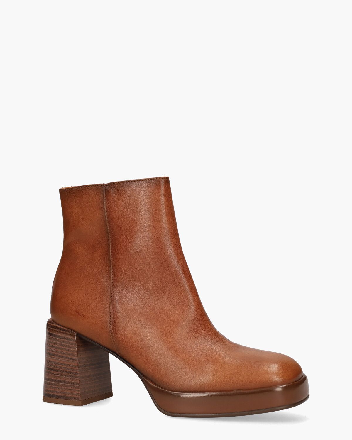 HI233031 Cognac Dames Enkelboots