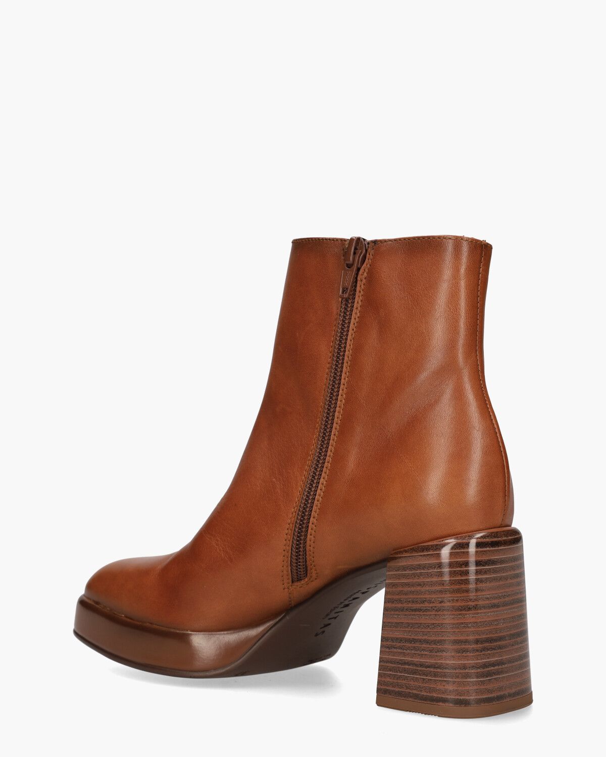 HI233031 Cognac Dames Enkelboots