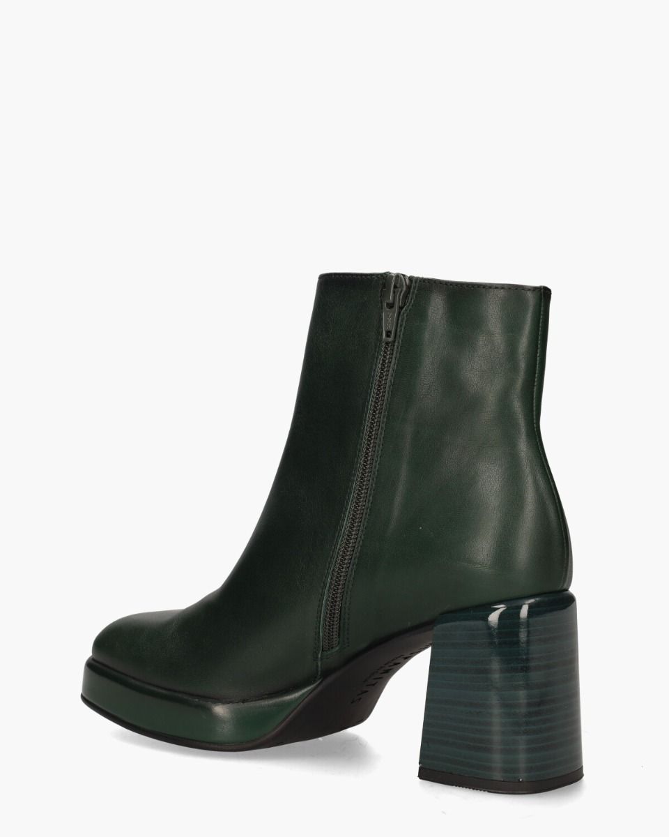 HI233031 Donkergroen Dames Enkelboots