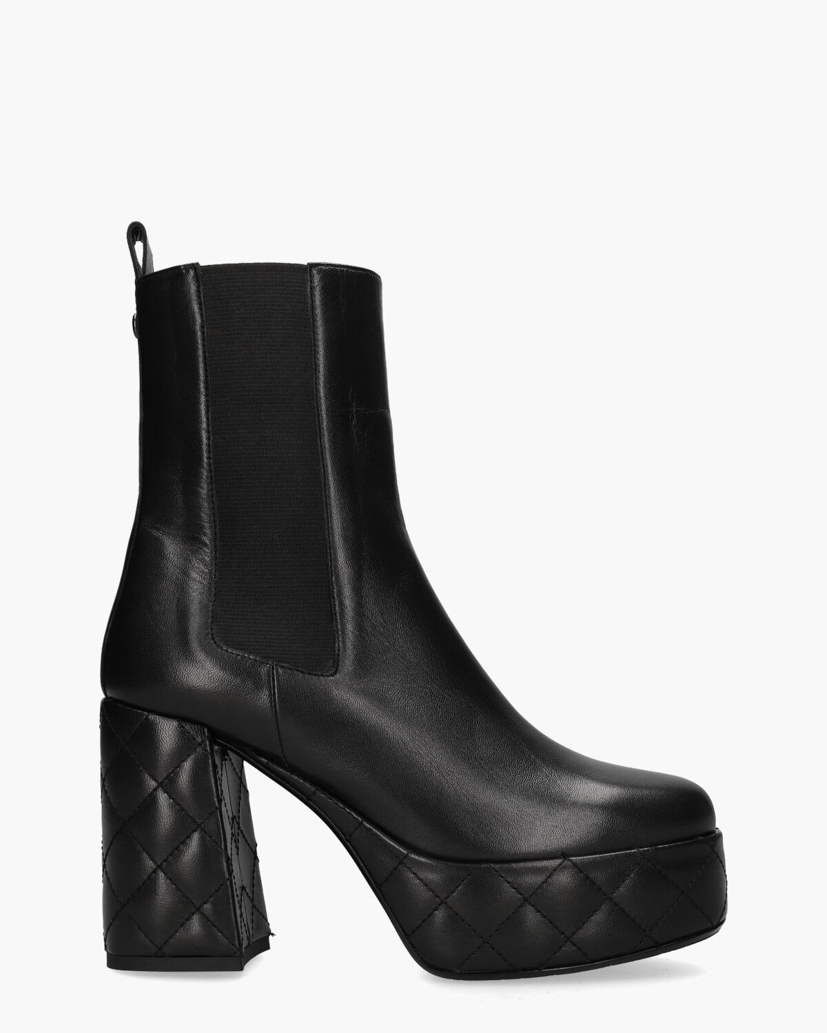 22I110C Zwart Dames Chelseaboots