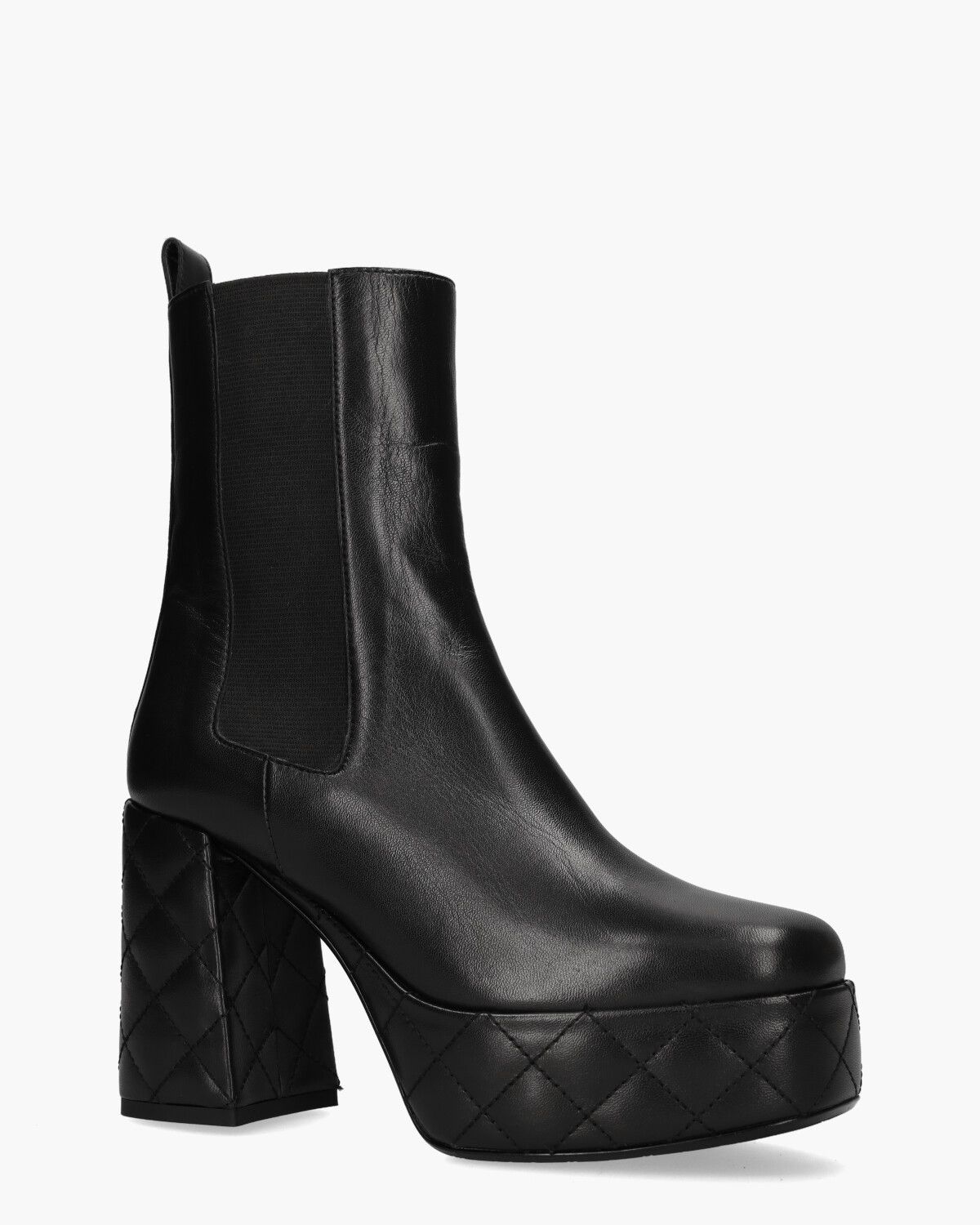 22I110C Zwart Dames Chelseaboots