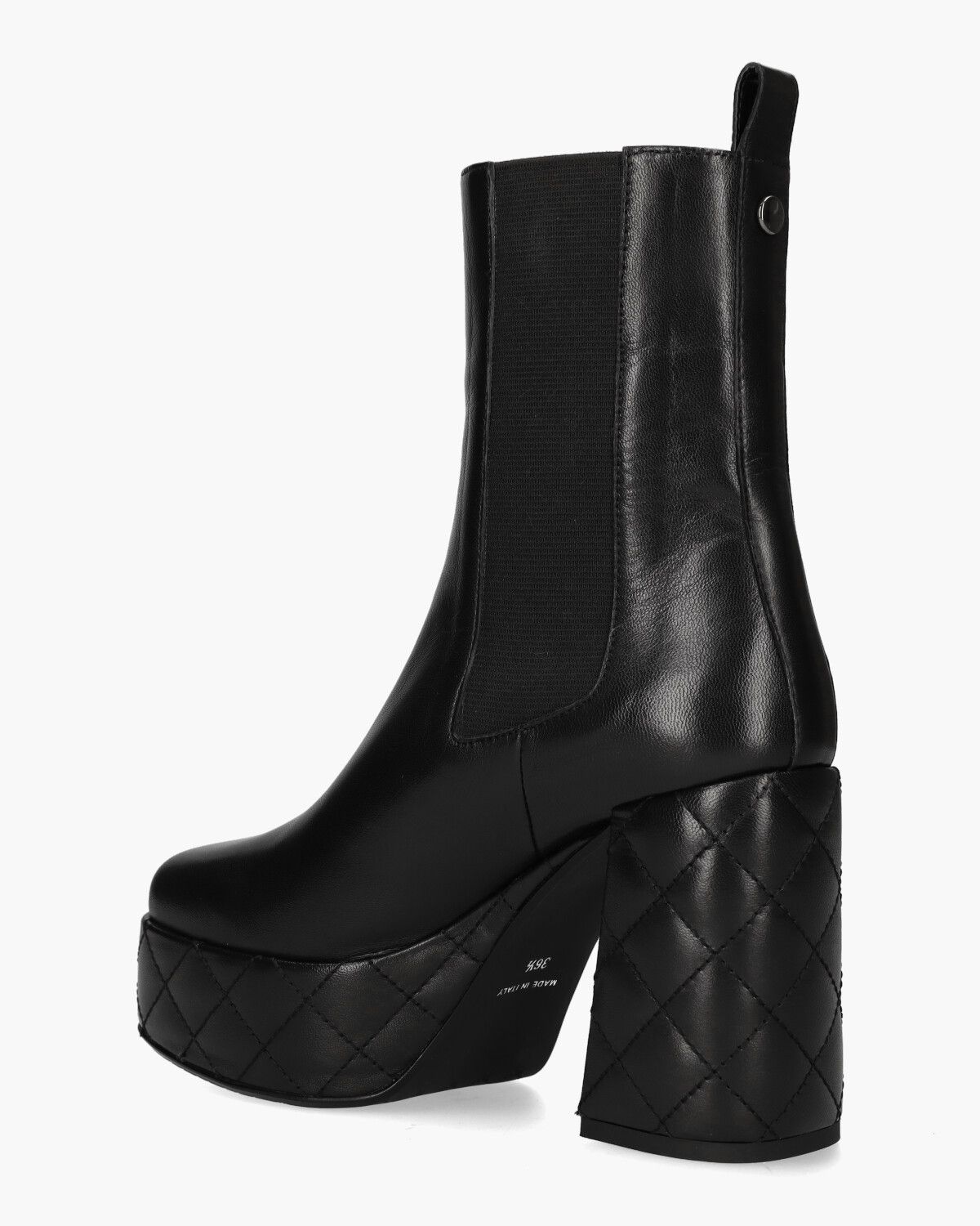 22I110C Zwart Dames Chelseaboots