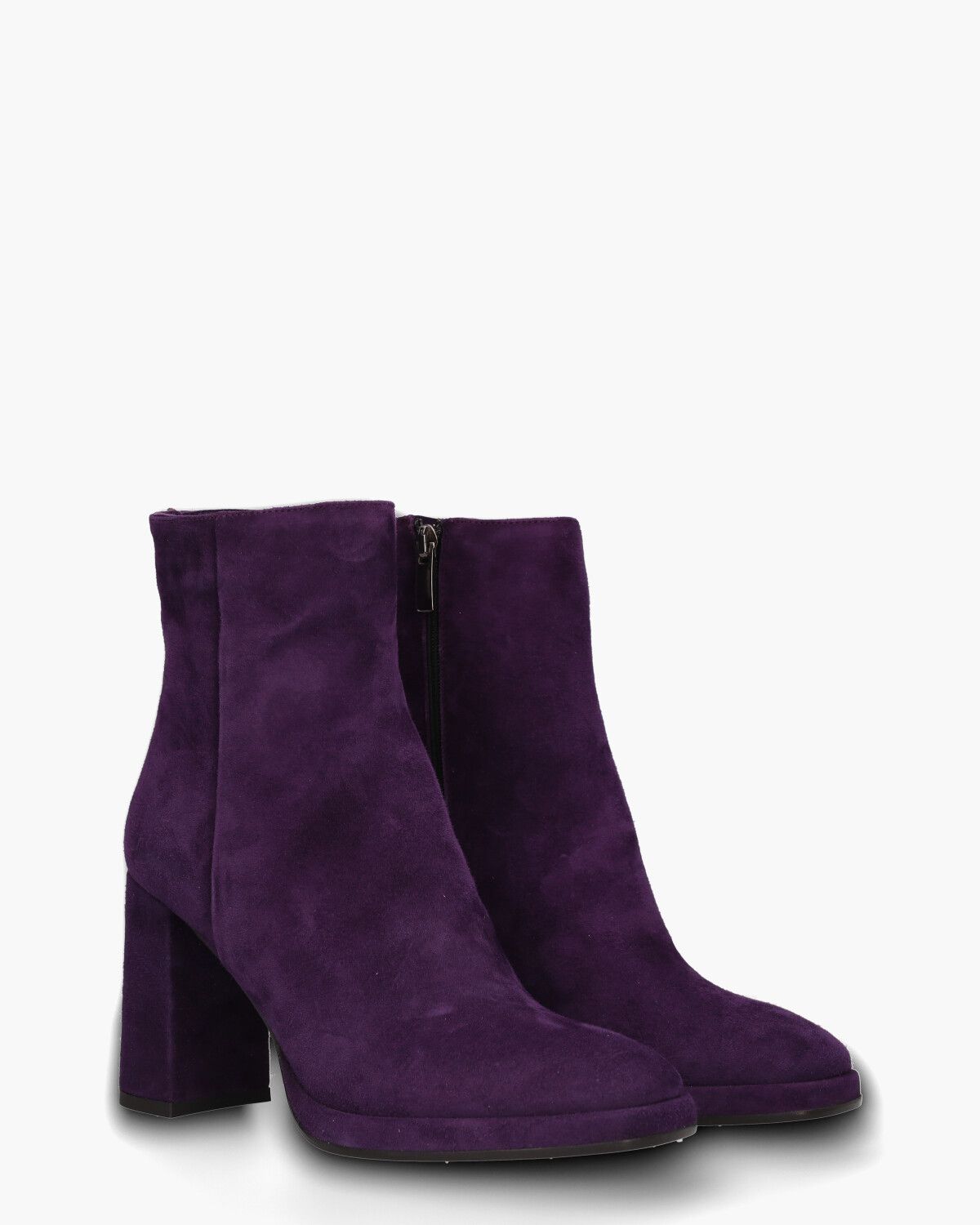 9145 Paars Dames Enkelboots