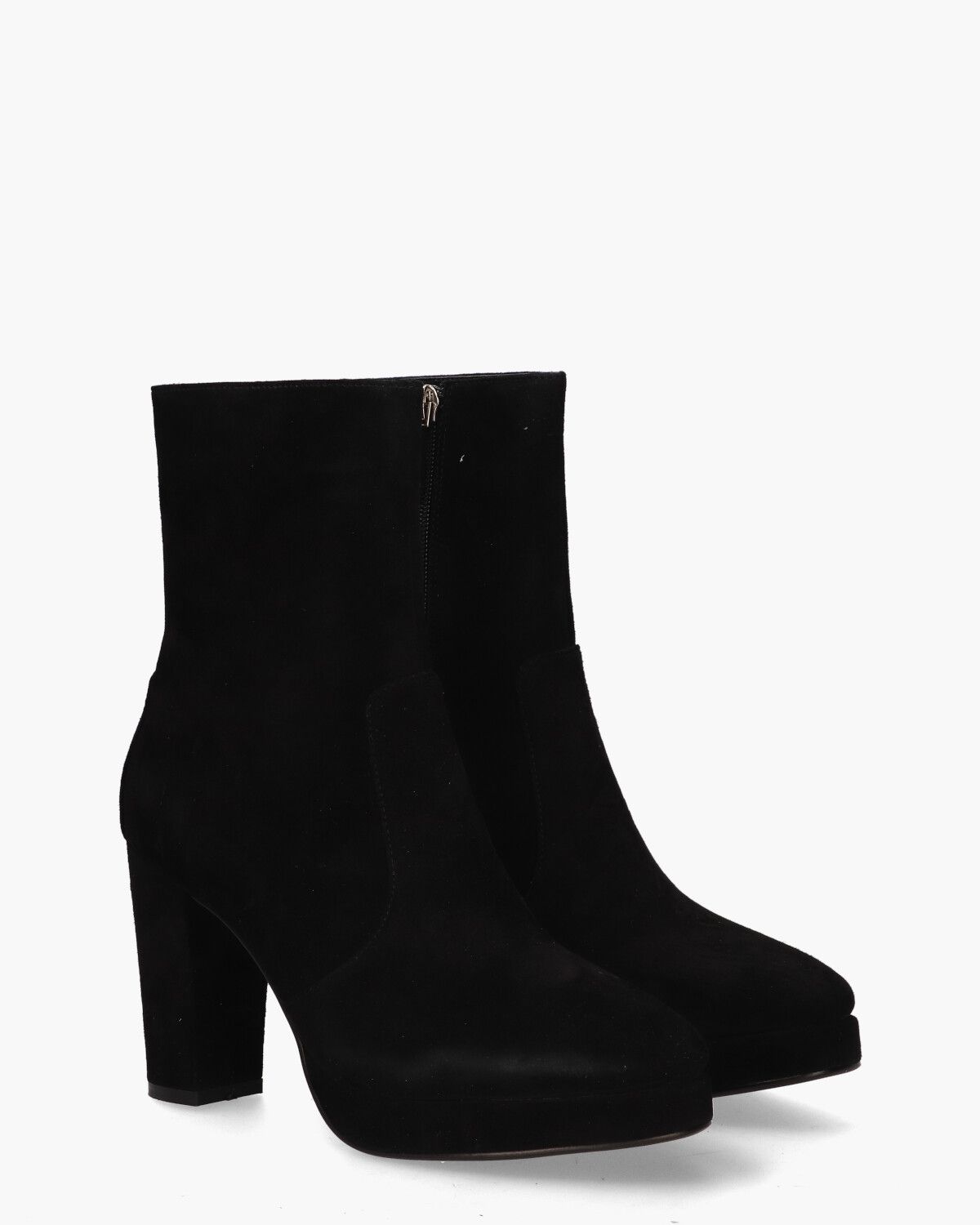 JY2004-PR2 Zwart Dames Enkelboots