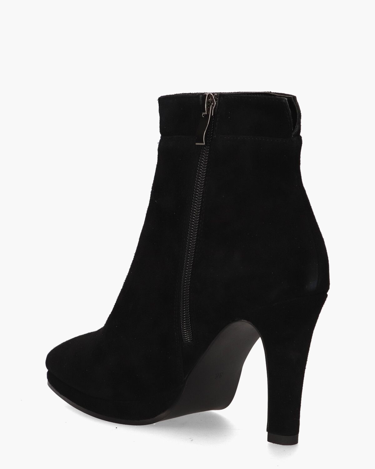 JY2006-PR4 Zwart Dames Enkelboots