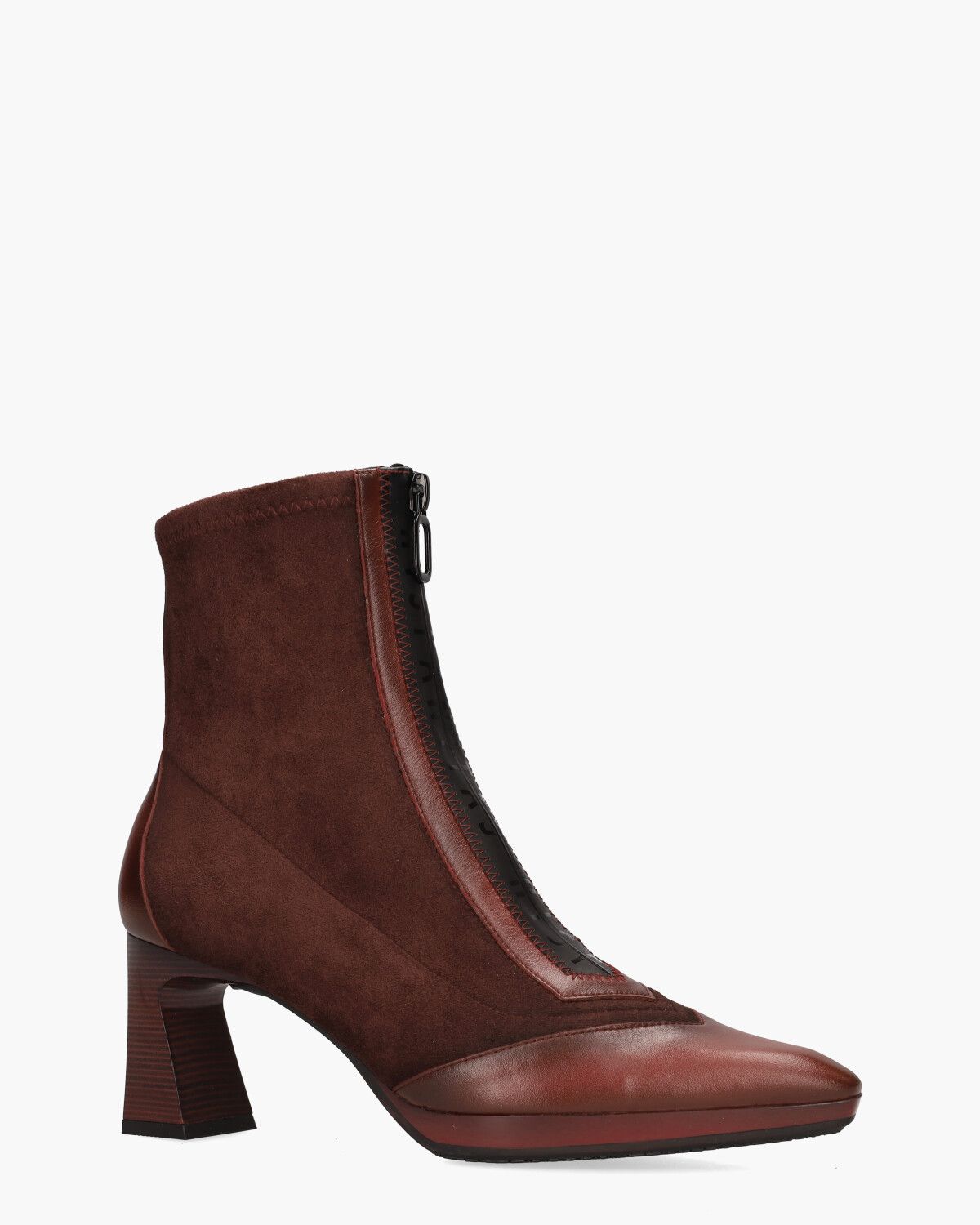 HI254186 Bordeauxrood Dames Enkelboots
