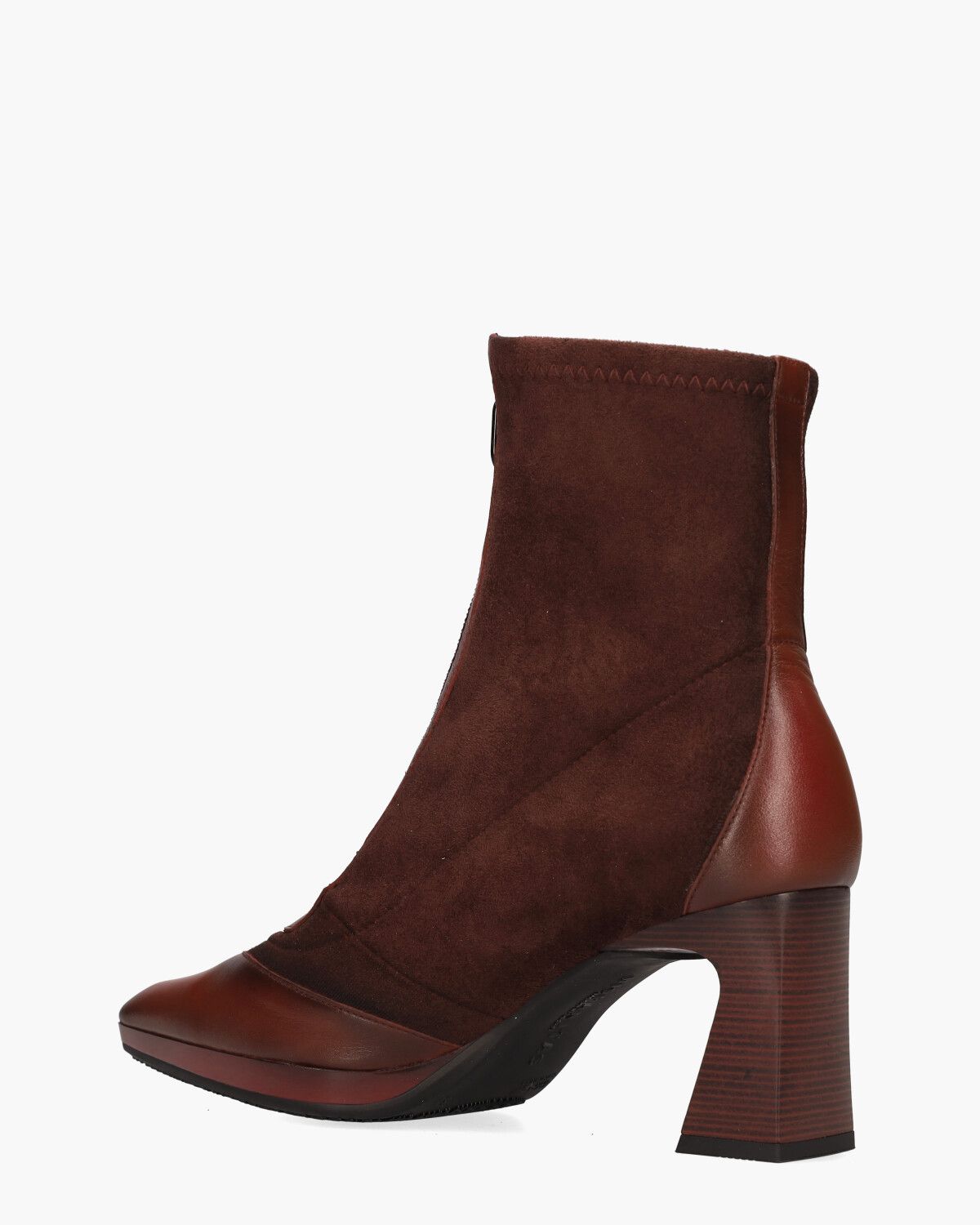 HI254186 Bordeauxrood Dames Enkelboots