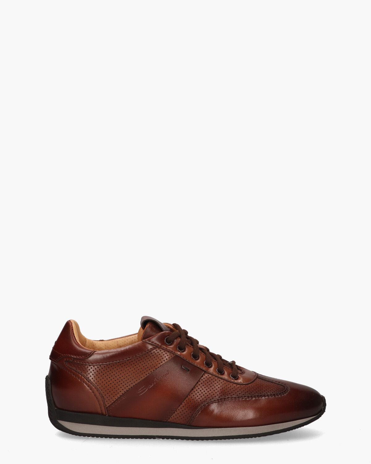 21448 Bruin Herensneakers