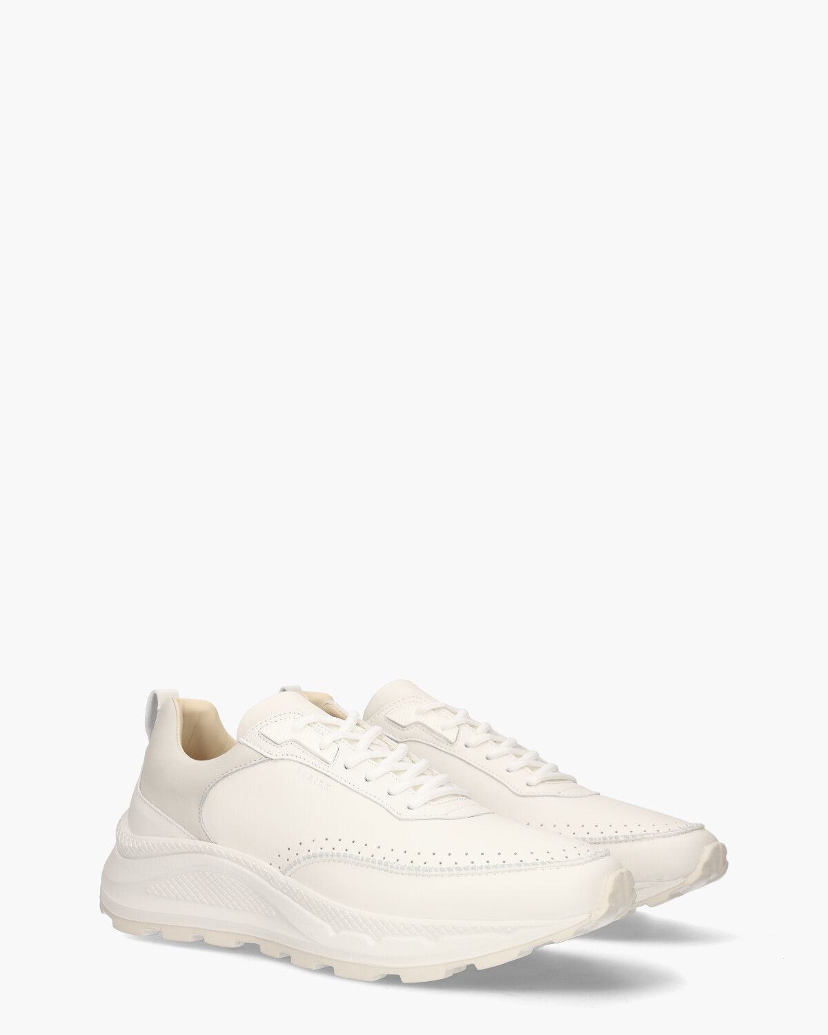 Oberon Reese Wit Herensneakers