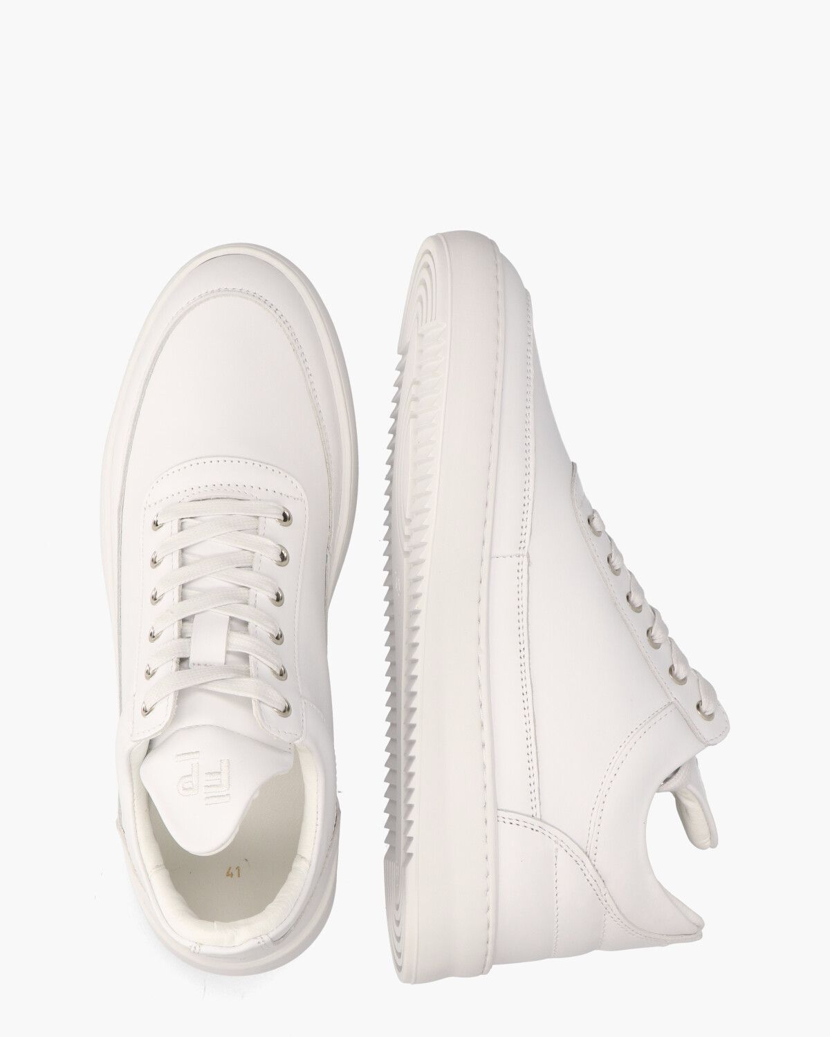 Low Top Wit Herensneakers