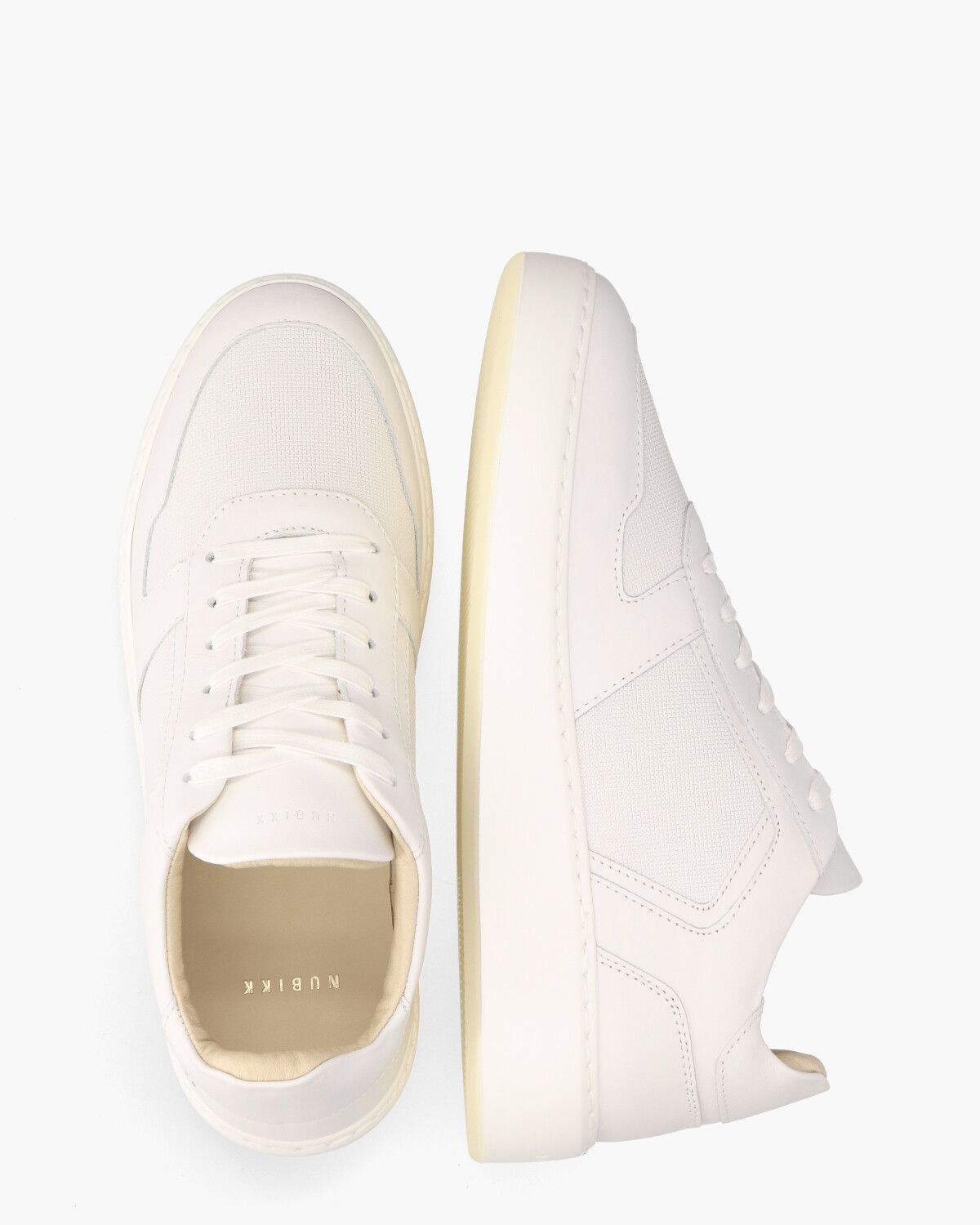 Jiro Luca Wit Herensneakers