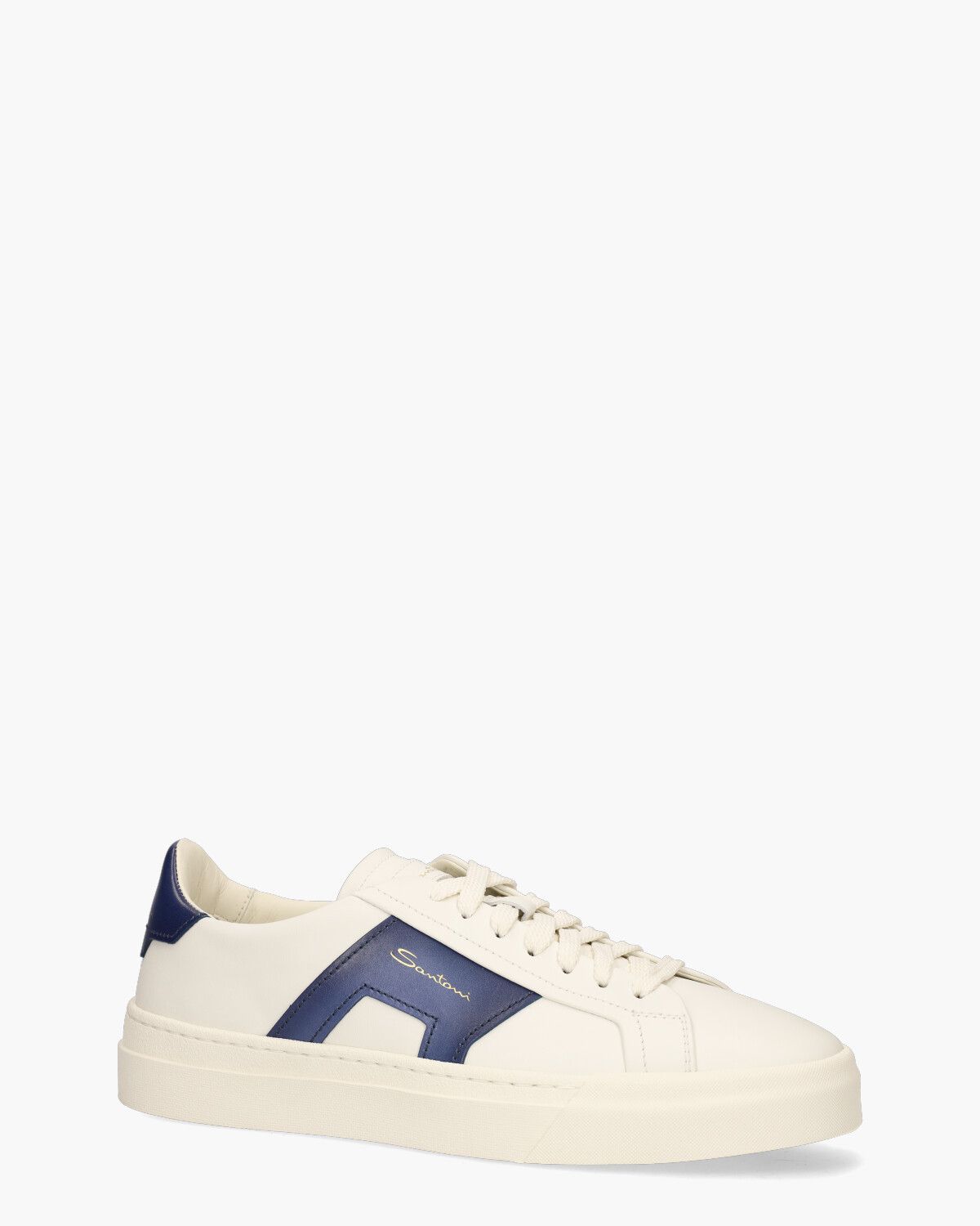 21779 Wit/Blauw Herensneakers