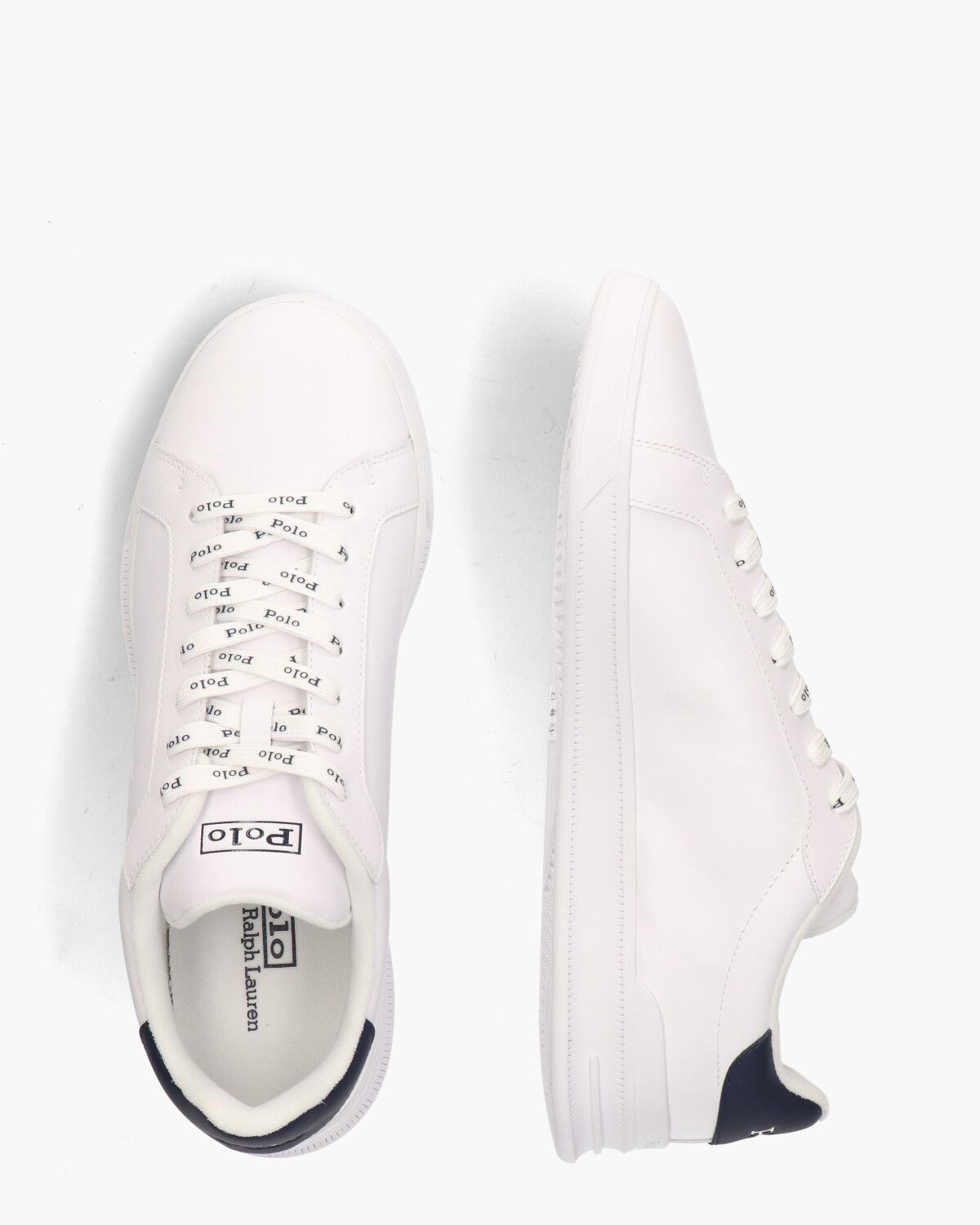 Heritage Court II Wit/Blauw Herensneakers