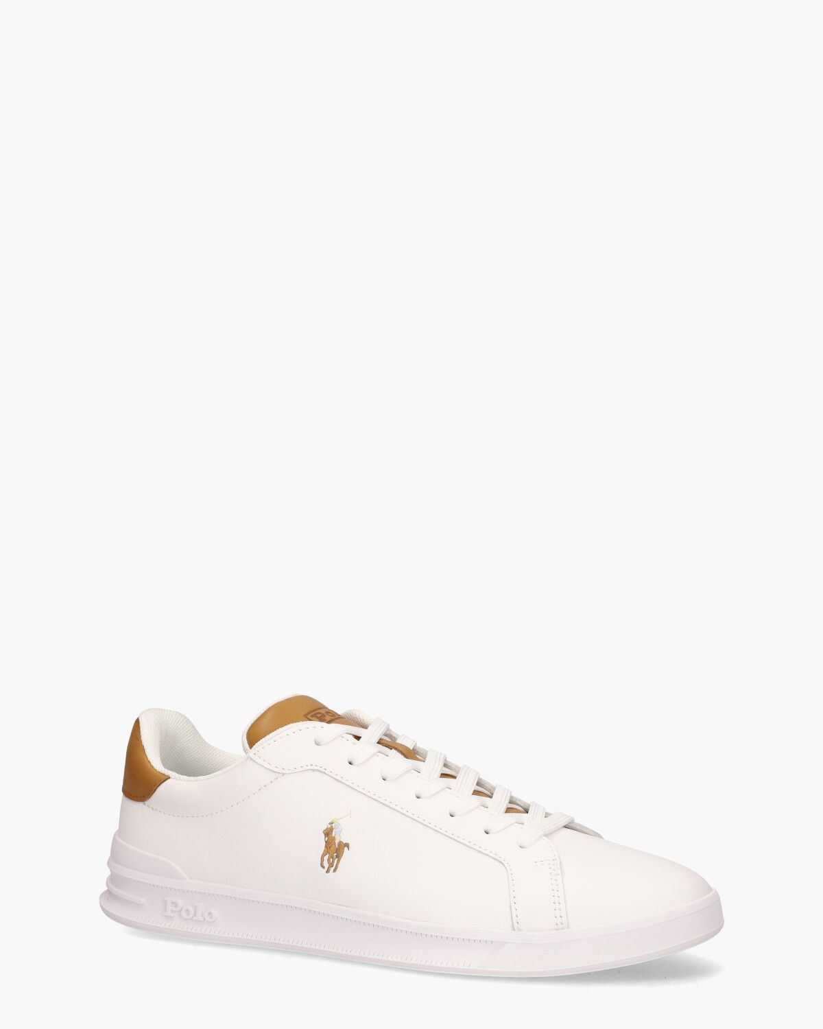 Heritage Court Wit/Cognac Herensneakers