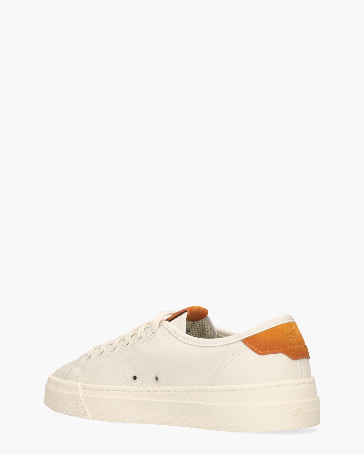 22068 Wit/Oranje Herensneakers