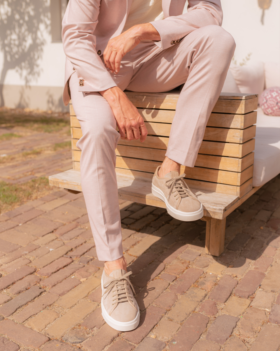 22068 Taupe Herensneakers