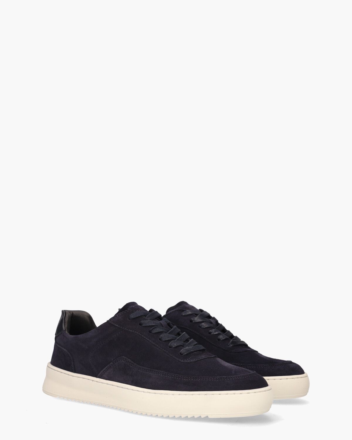 Mondo Suede Organic Donkerblauw Herensneakers