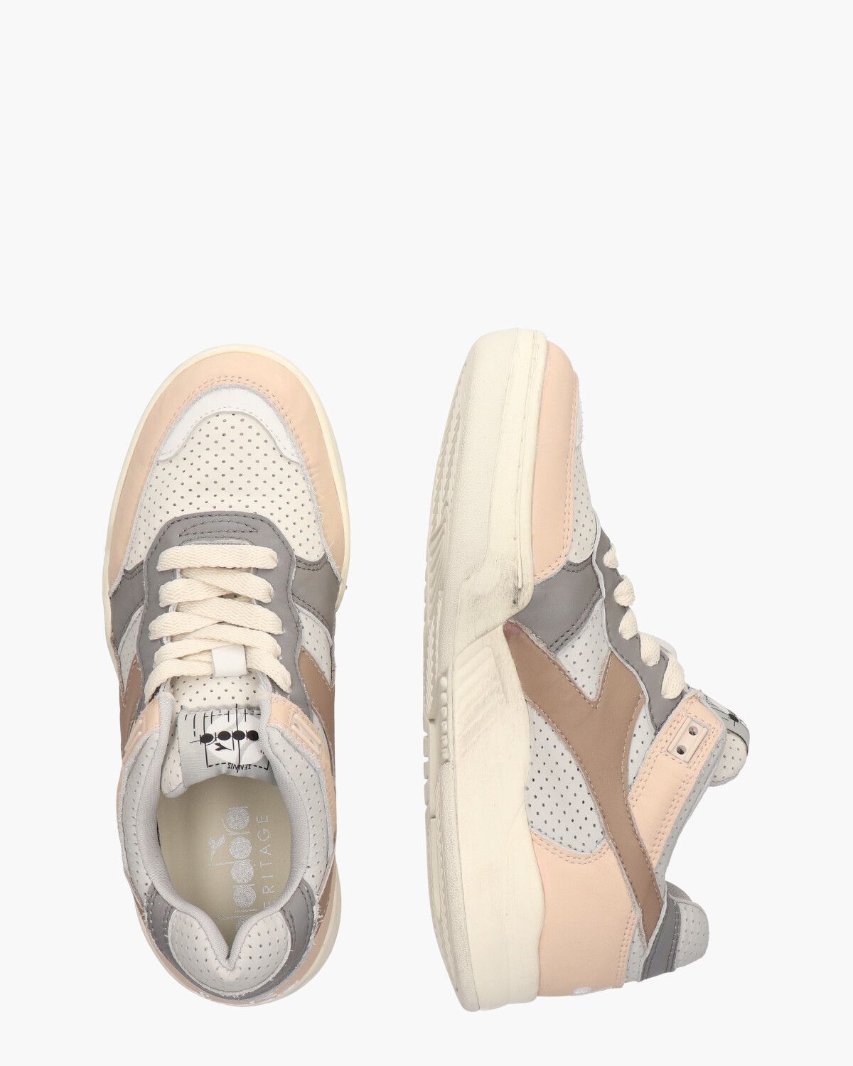  B.560 Apulia Used Italia Wit/Multicolor Damessneakers