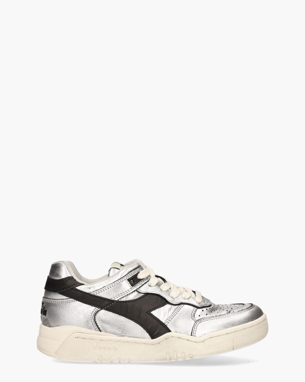 B.560 Metallic Zilver Damessneakers