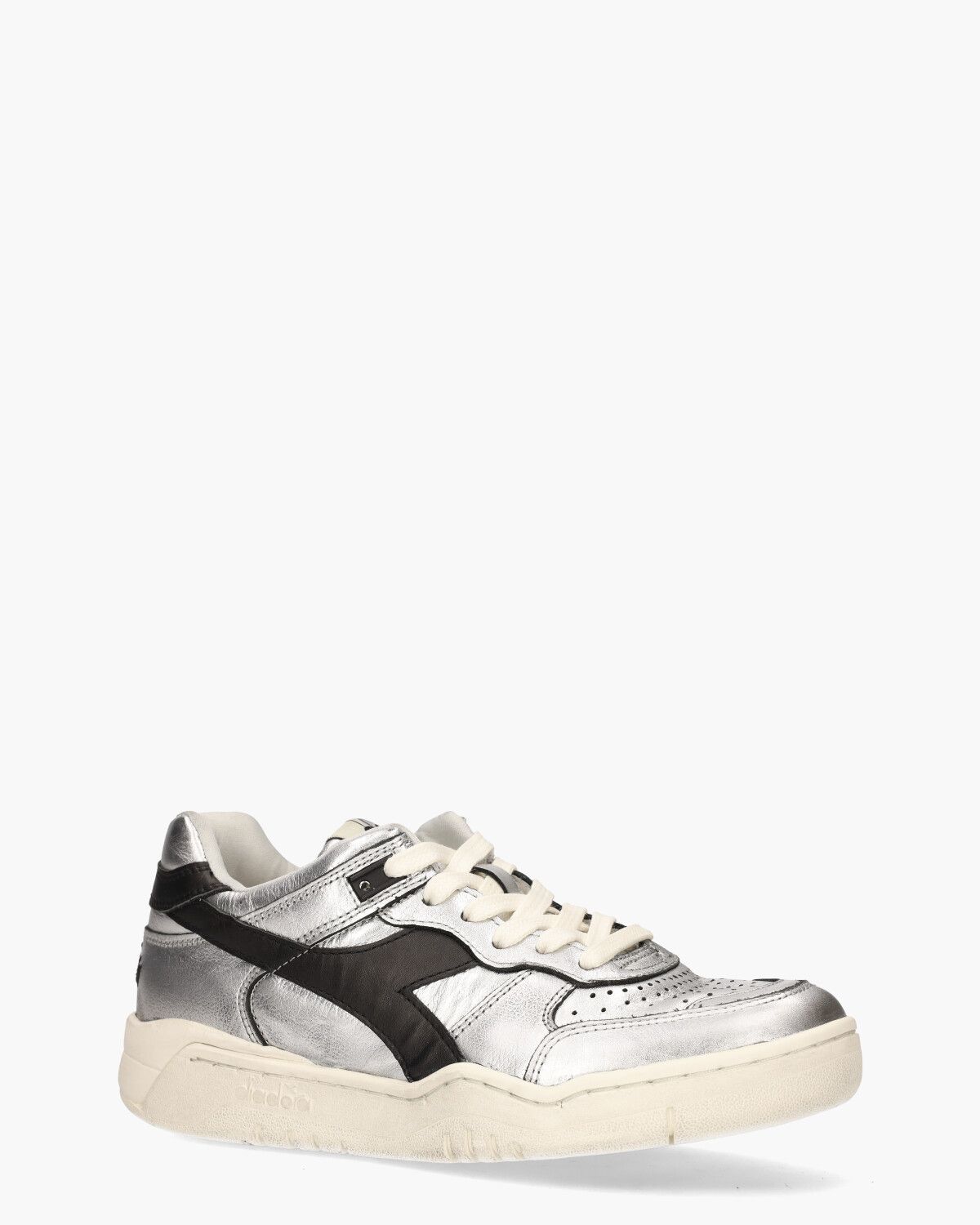 B.560 Metallic Zilver Damessneakers