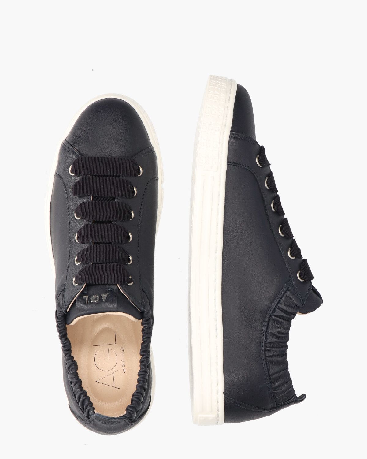 Suzie Donkerblauw Damessneakers