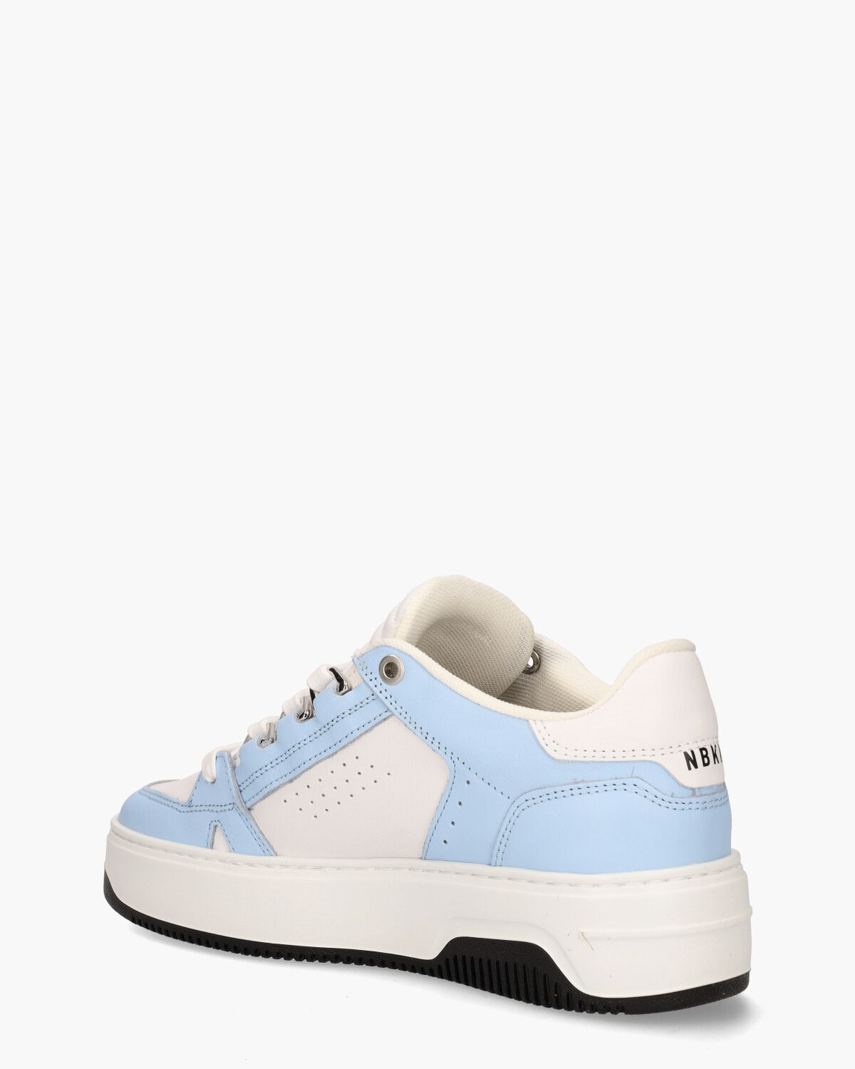 Basket Buxton Lichtblauw/Wit Damessneakers