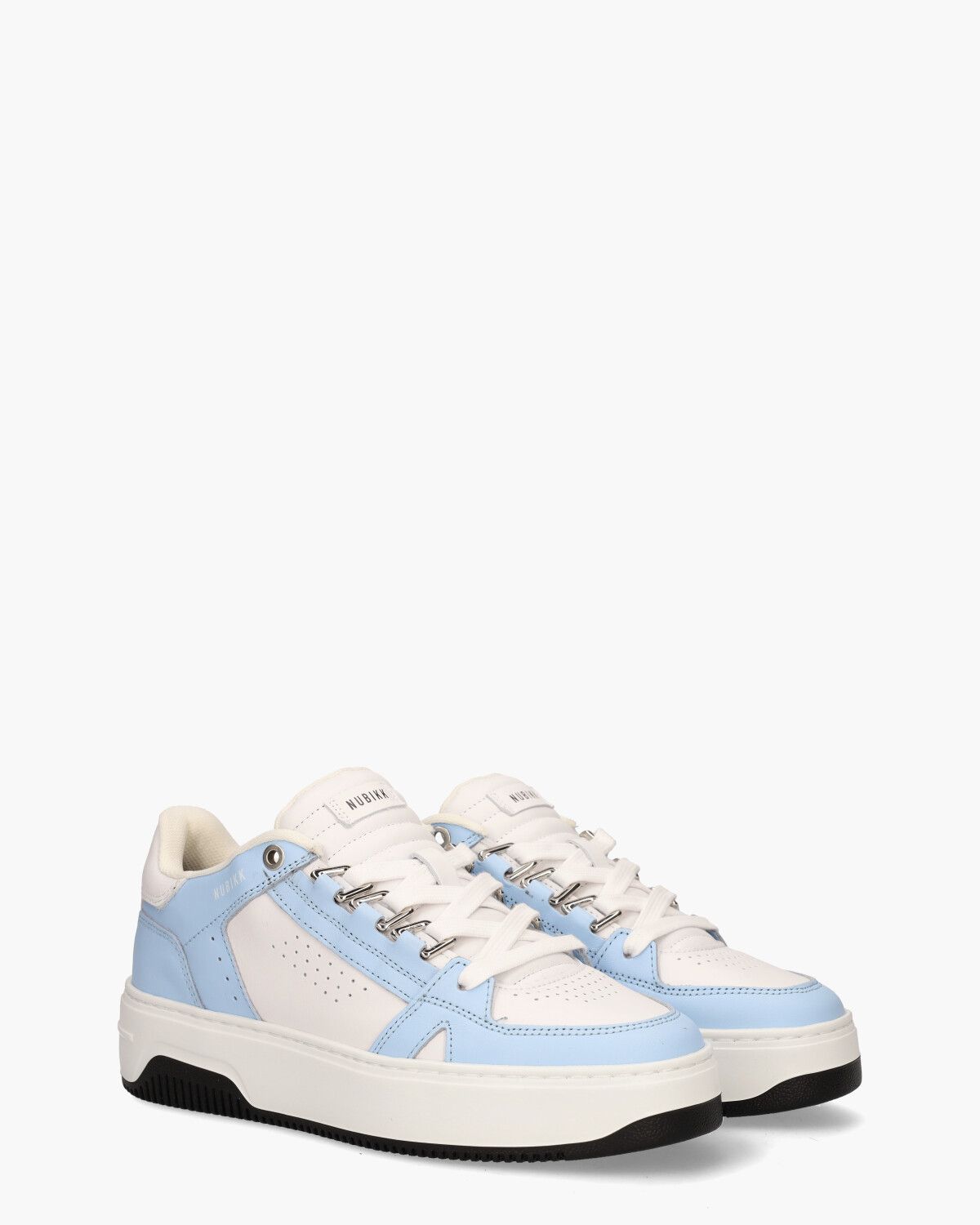 Basket Buxton Lichtblauw/Wit Damessneakers