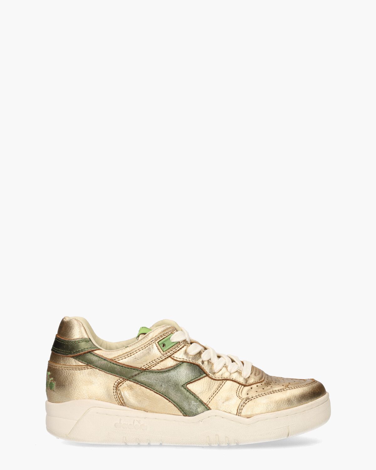 B.560 Metallic Goud Damessneakers