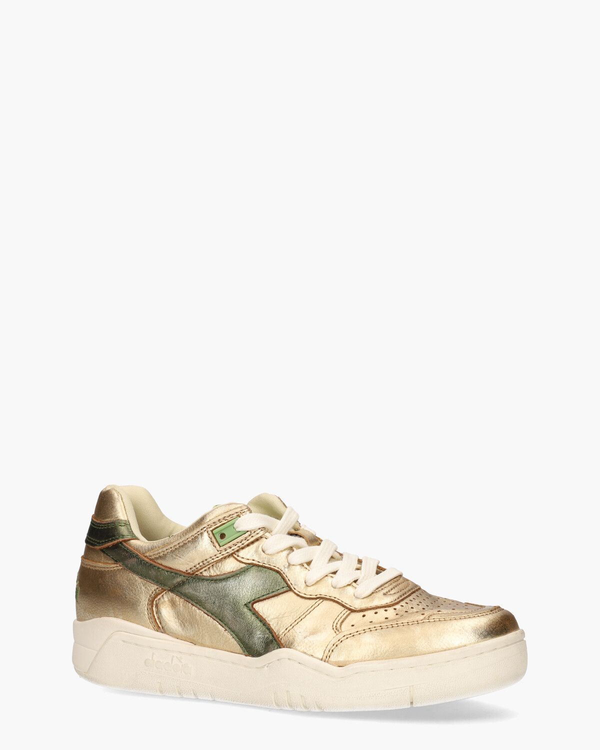 B.560 Metallic Goud Damessneakers