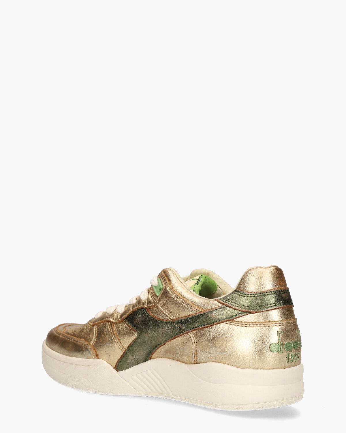 B.560 Metallic Goud Damessneakers