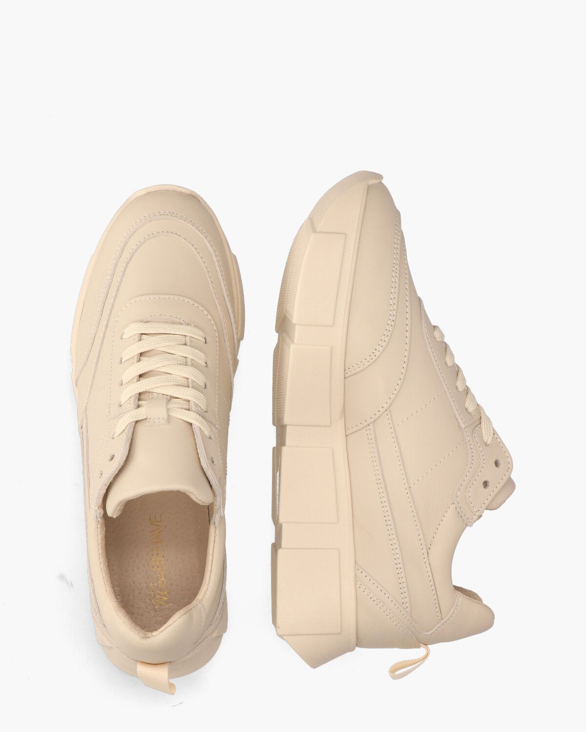 Norah 1-M Ecru Damessneakers
