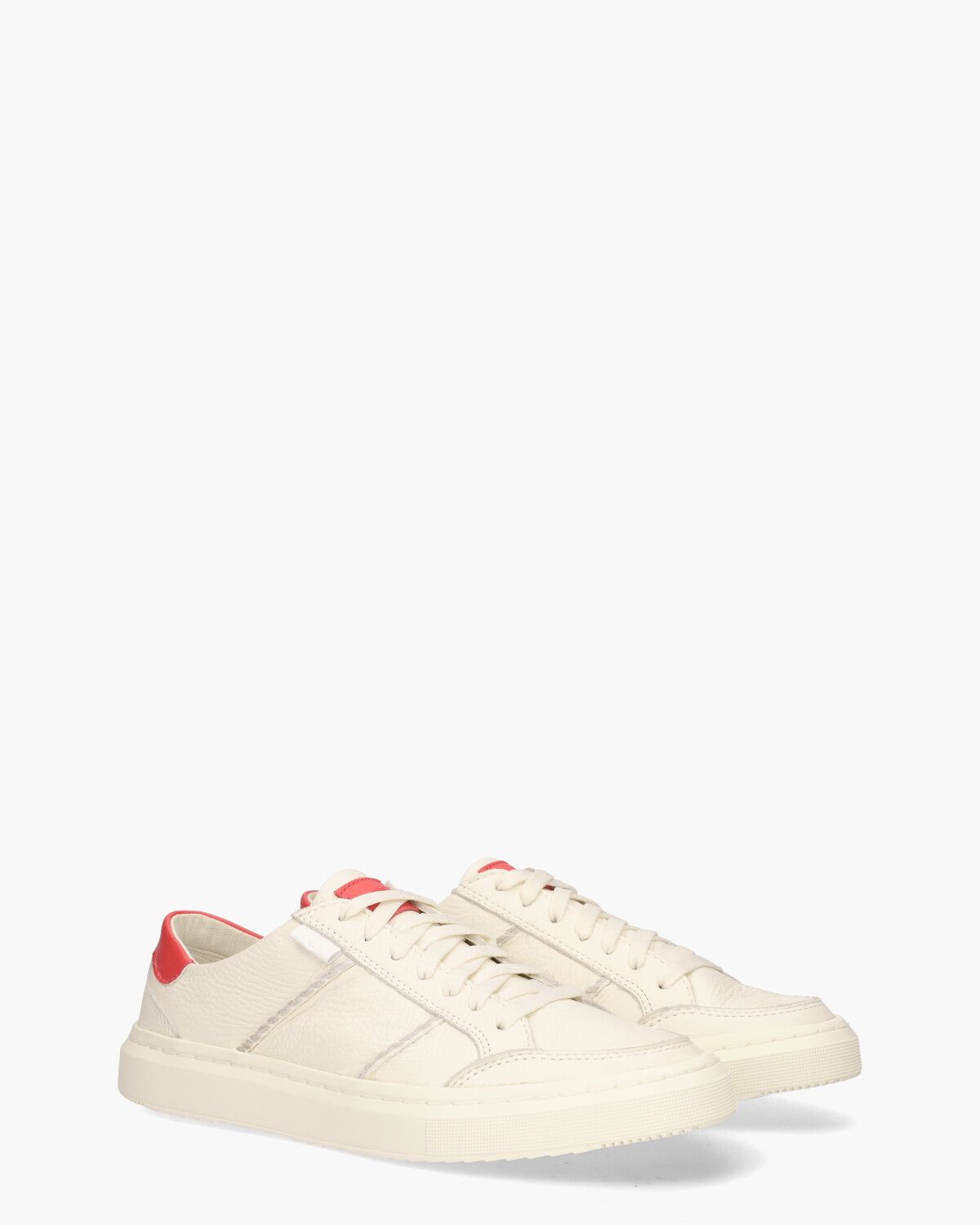 Alameda Sneaker Bright White/Red Pepper Damessneakers