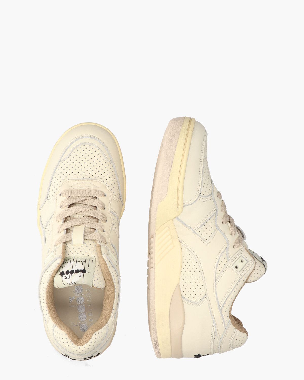 B.560 Apulia Used Italia Off-White Damessneakers