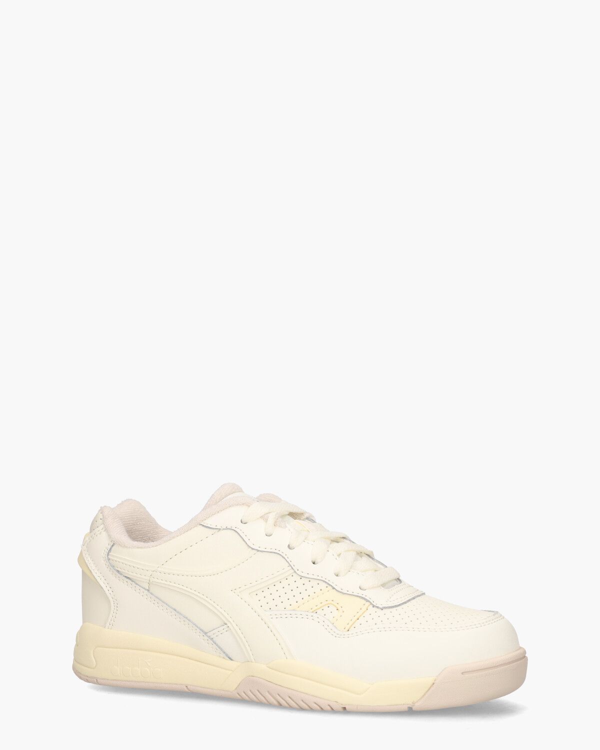 Winner SL Off-White/Lichtgeel Damessneakers