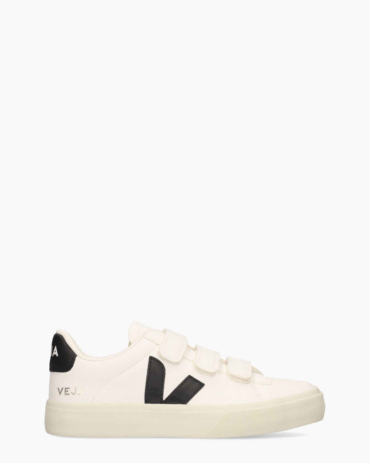 Recife Chromefree Leather Wit/Zwart Damessneakers