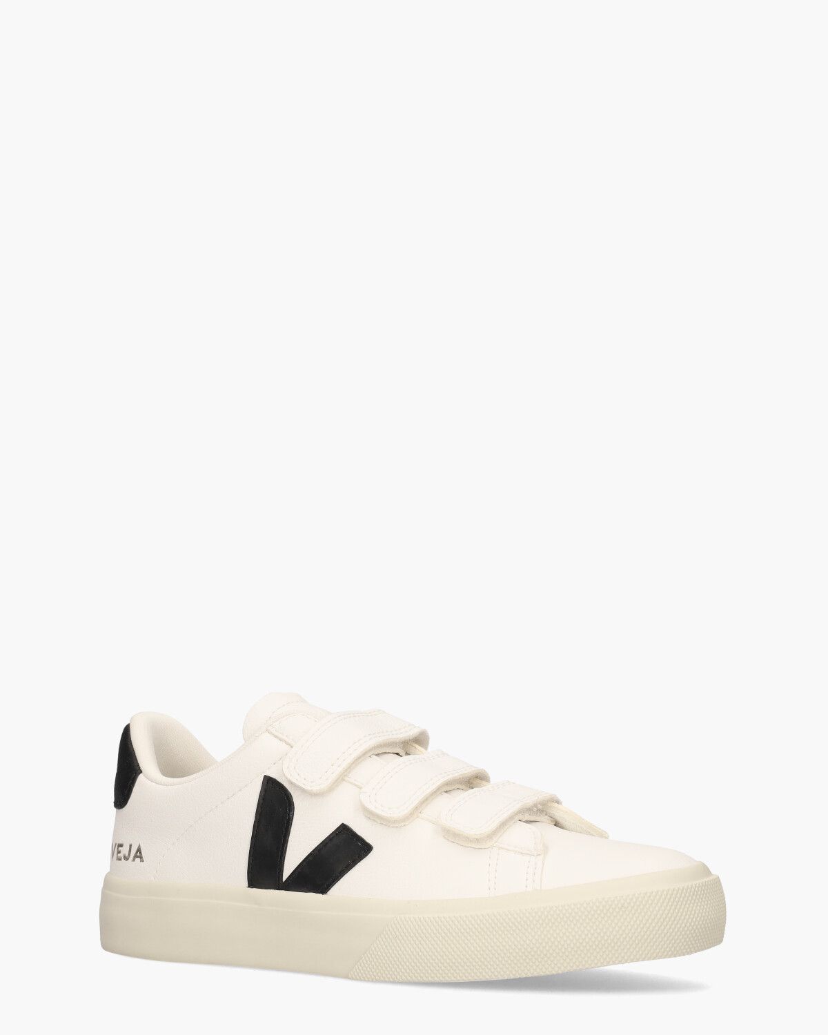 Recife Chromefree Leather Wit/Zwart Damessneakers