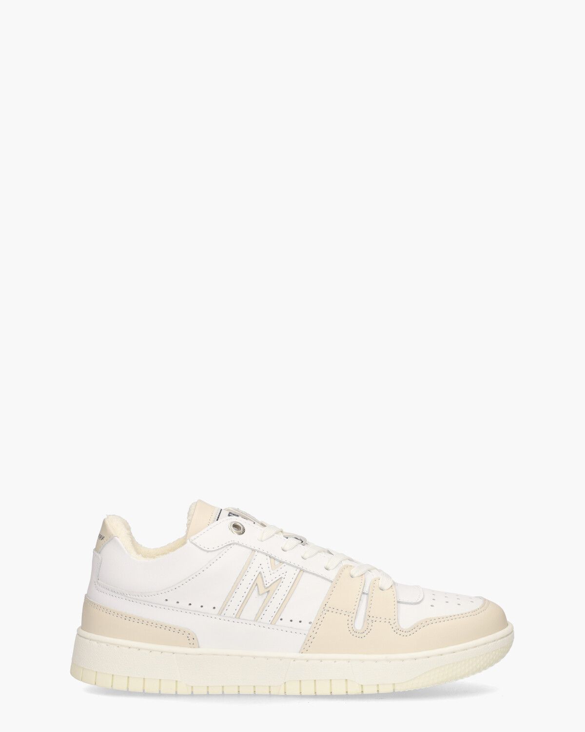 The Brooklyn M Wit/Ecru Damessneakers