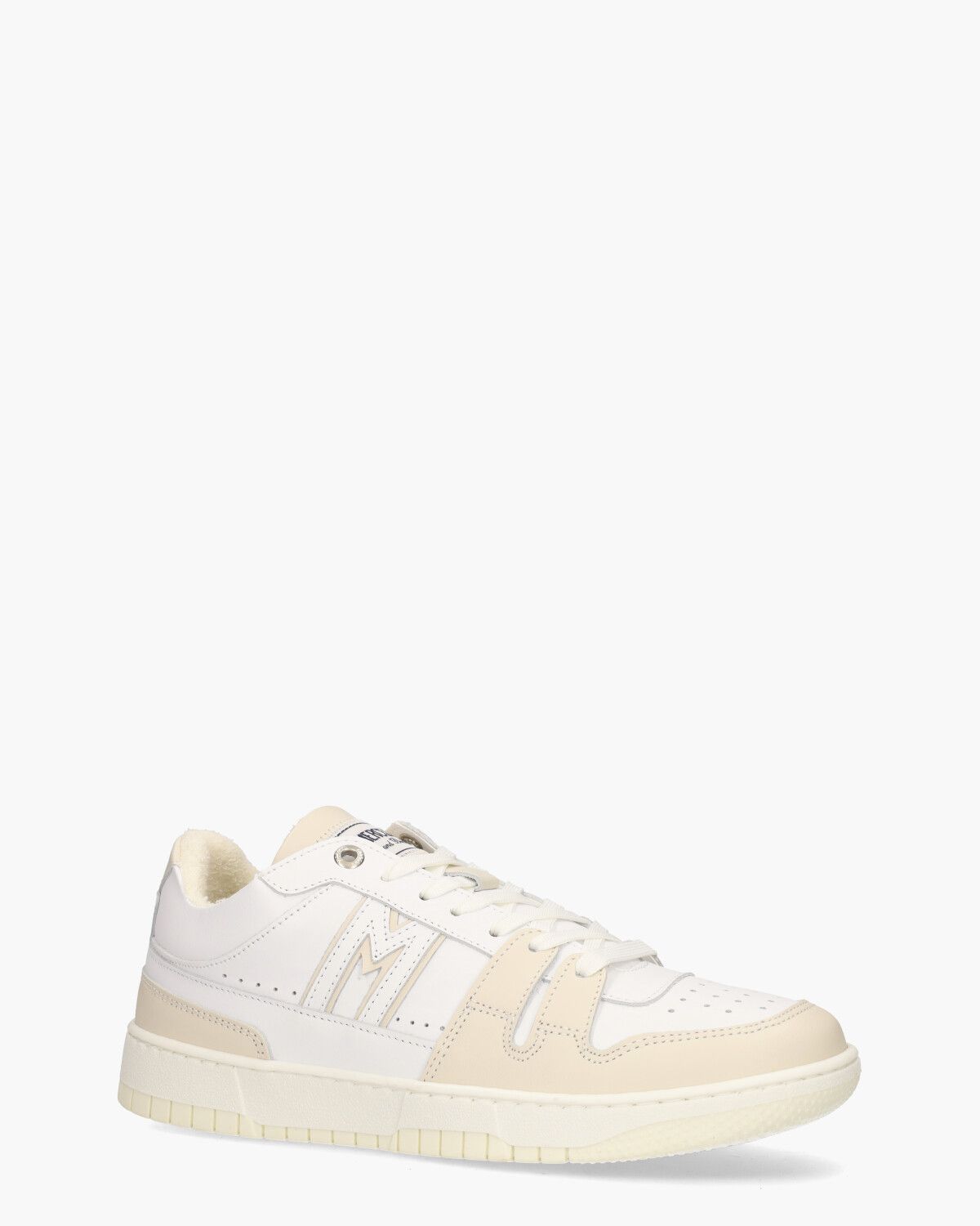 The Brooklyn M Wit/Ecru Damessneakers