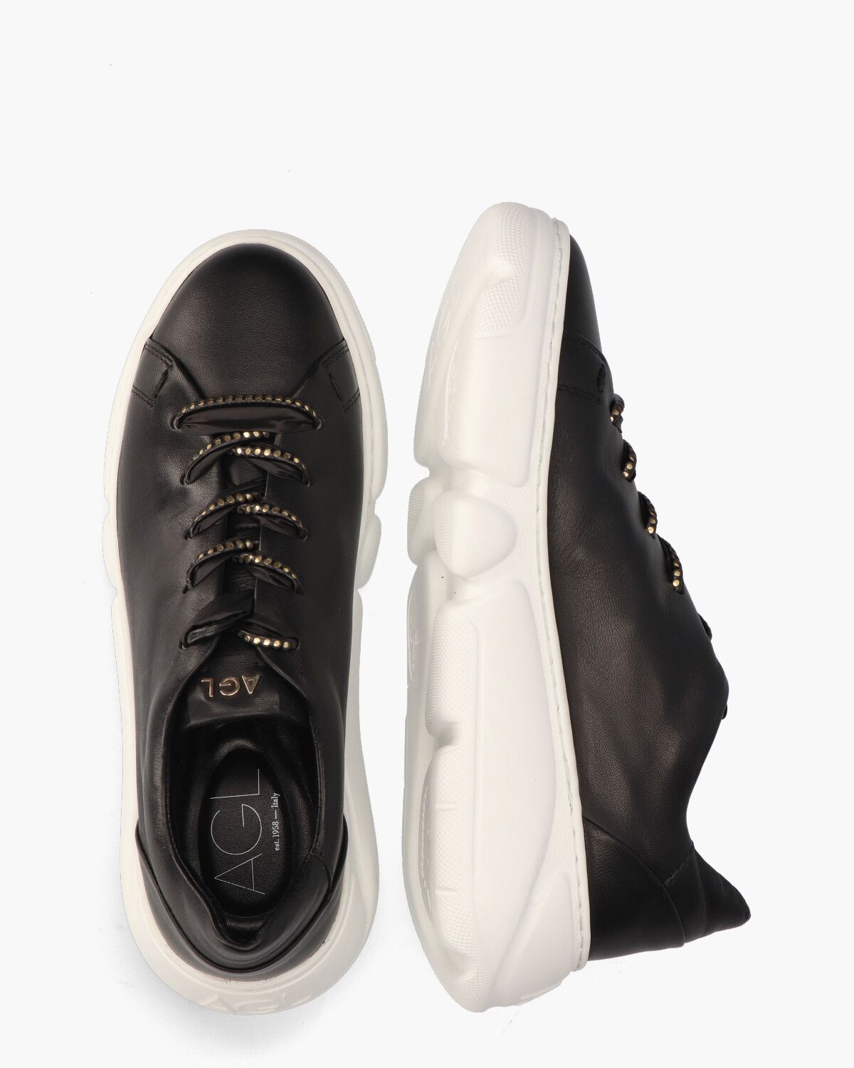 Sheila Zwart Damessneakers