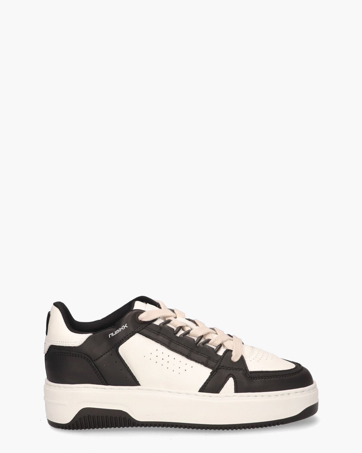 Basket Buxton Zwart/Off-White Damessneakers