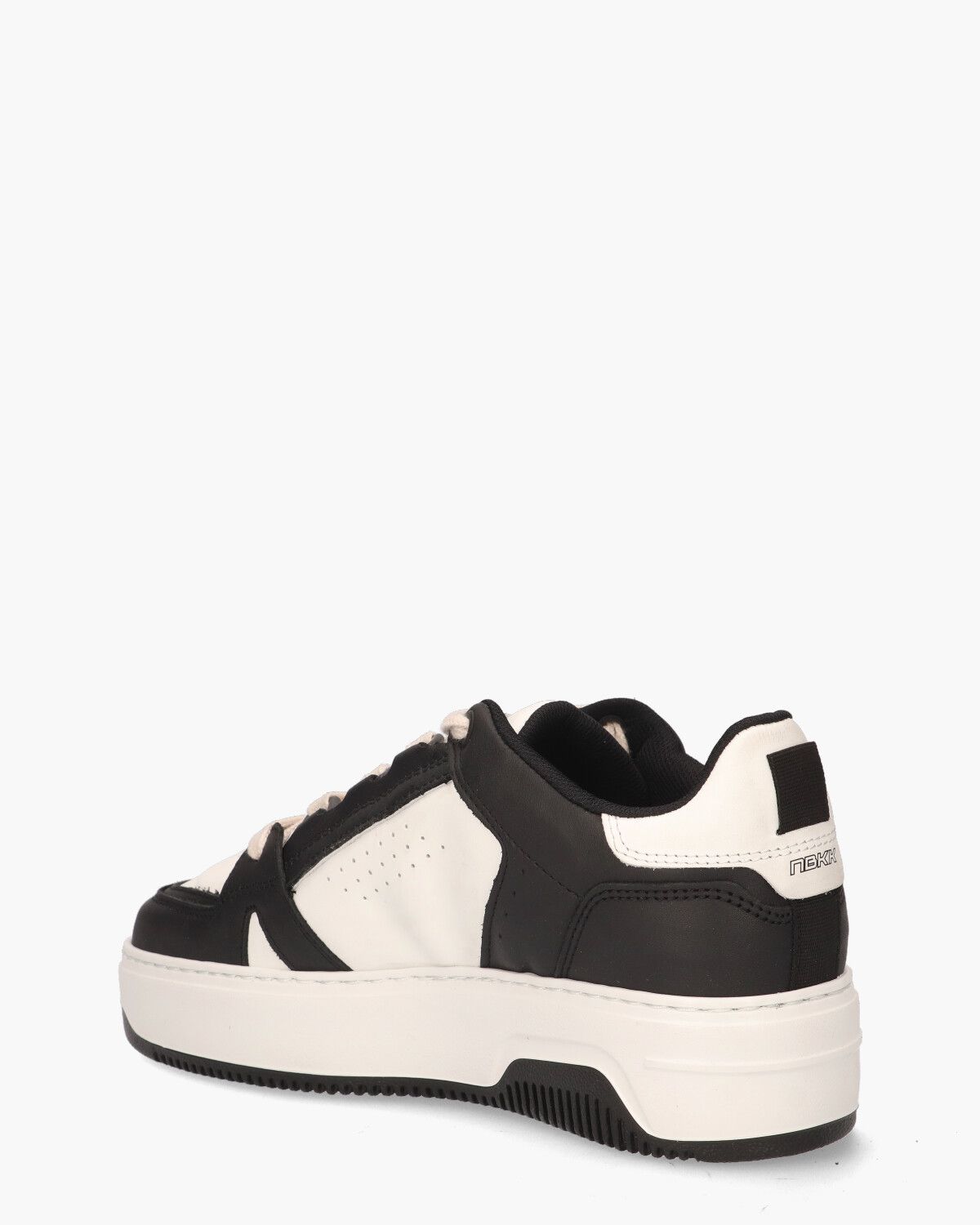 Basket Buxton Zwart/Off-White Damessneakers