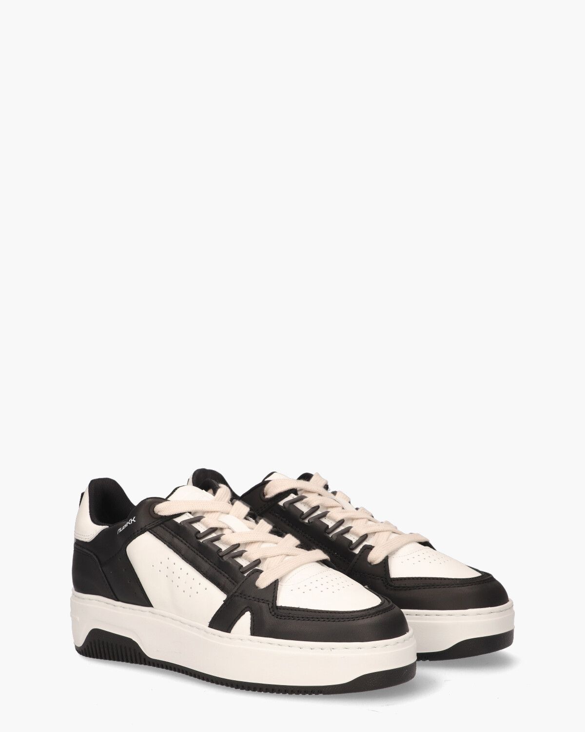 Basket Buxton Zwart/Off-White Damessneakers