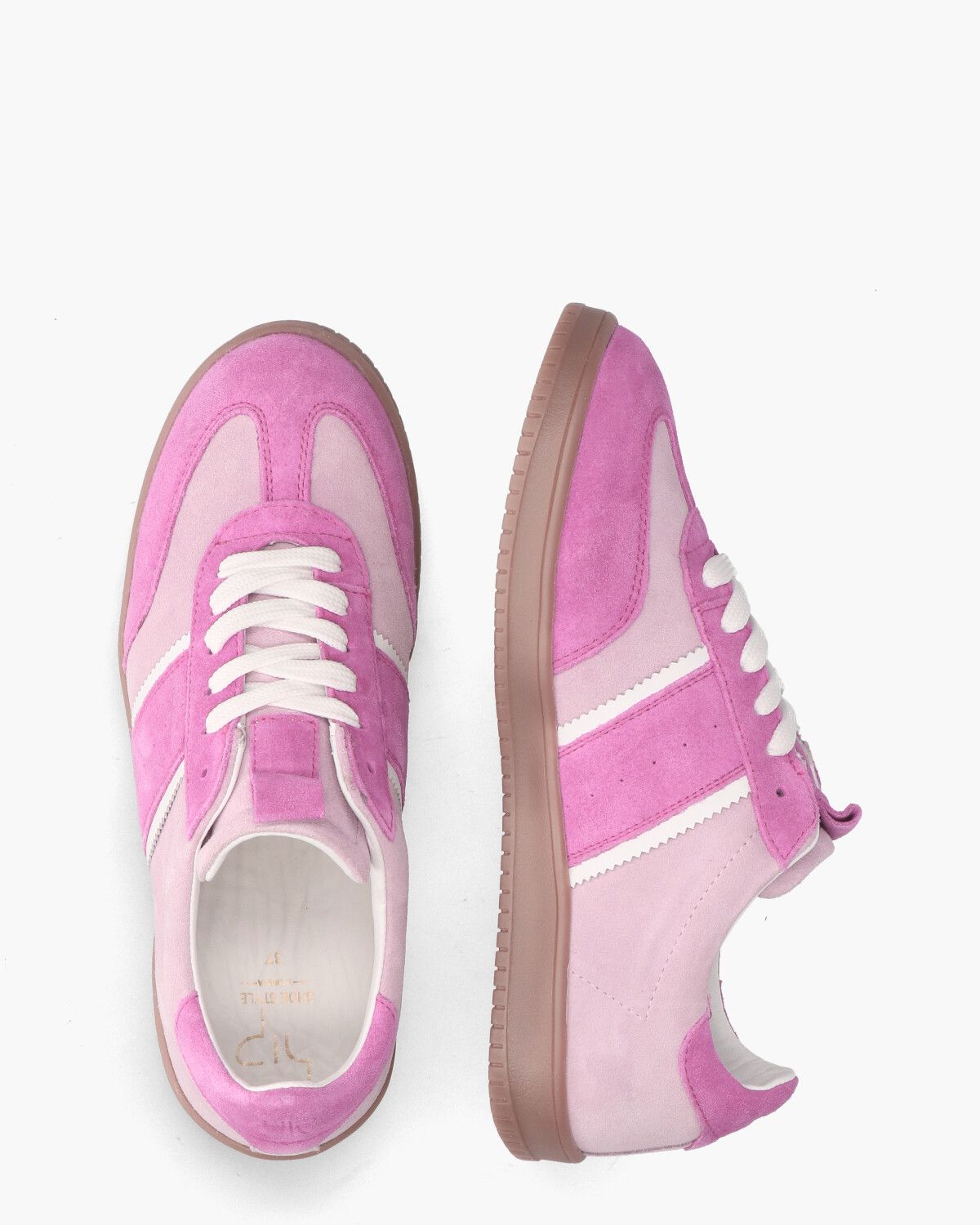 D1580 Roze Damessneakers