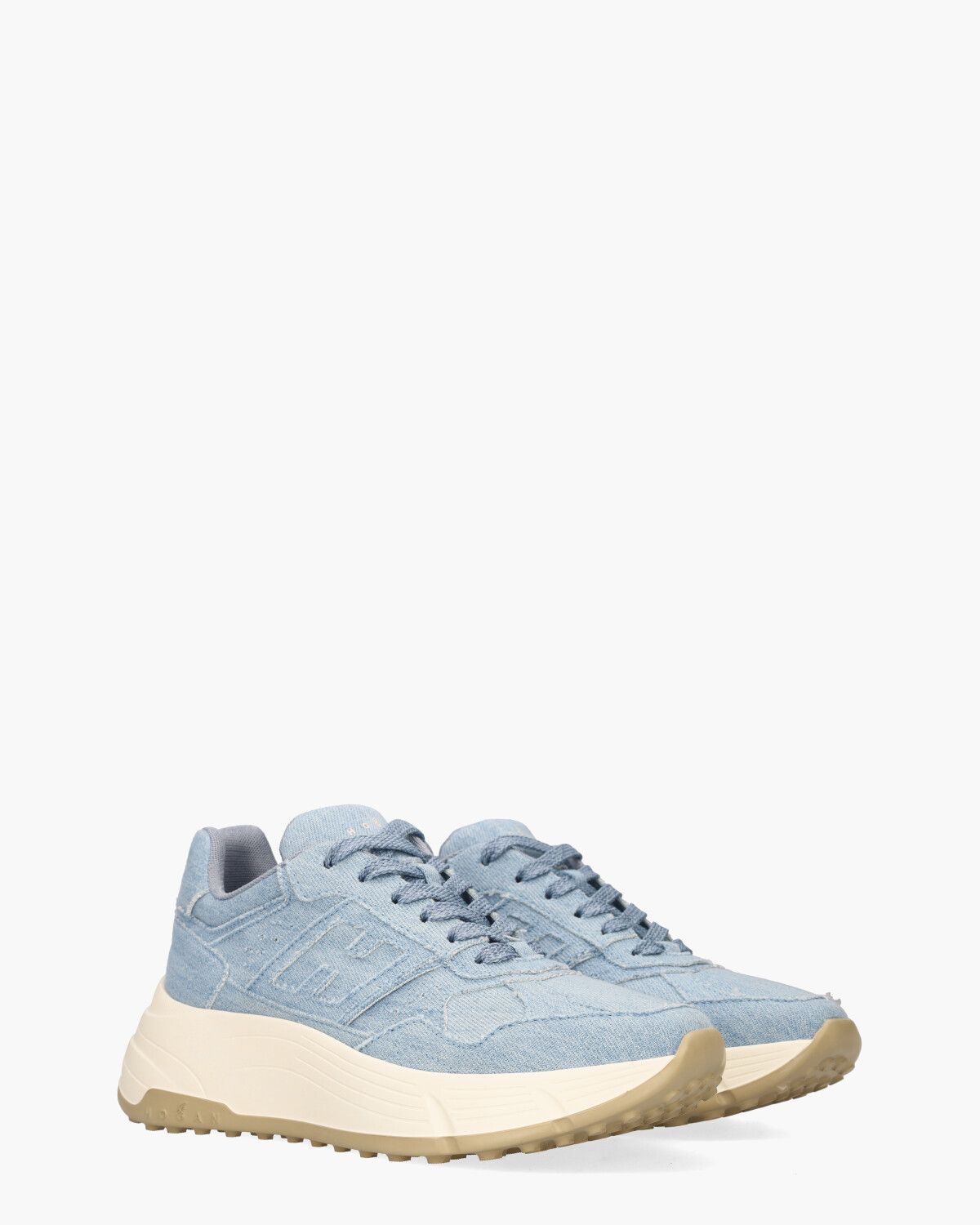 H669 Hi-Fi Jeansblauw Damessneakers