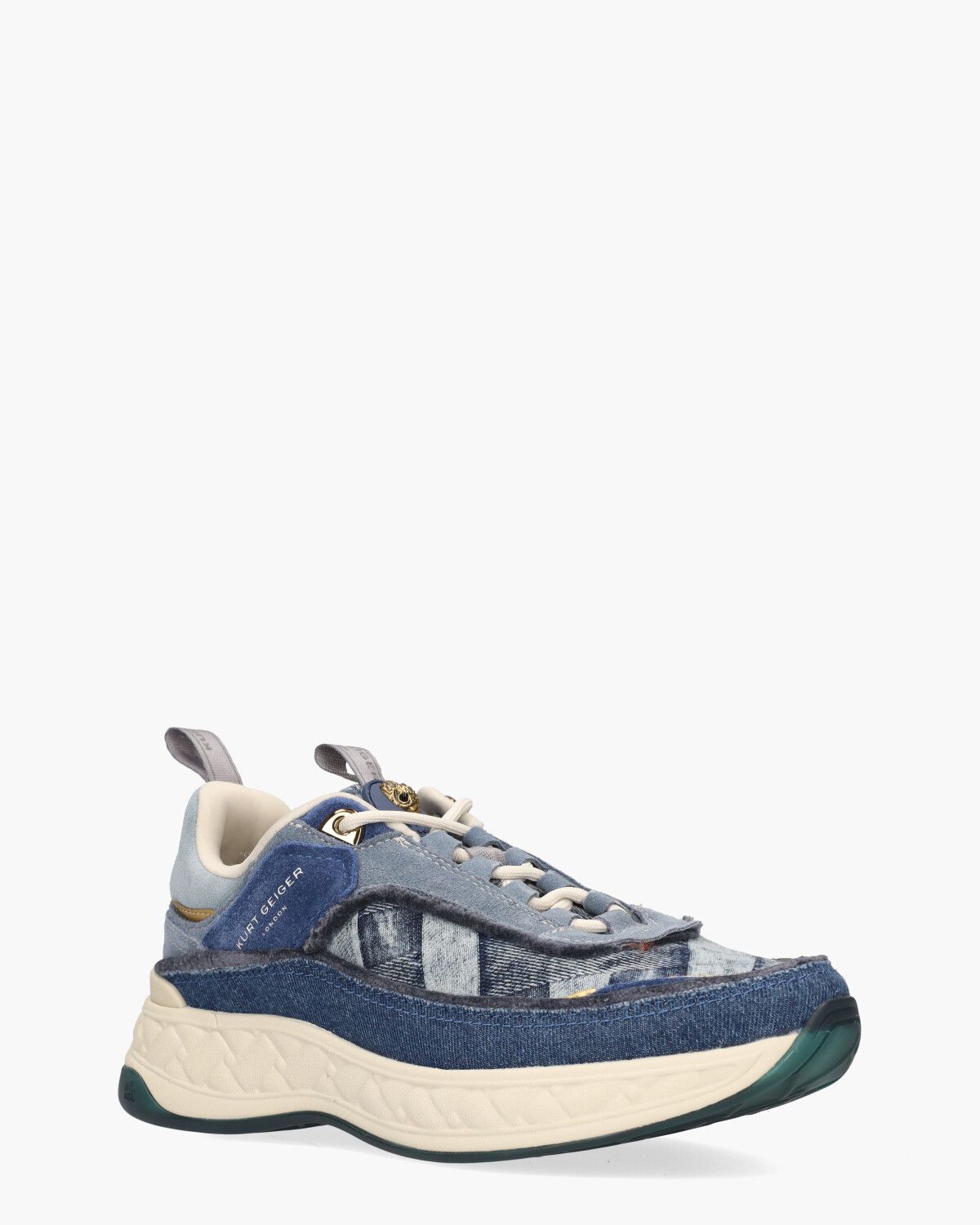 Kensington Sneaker Jeansblauw Damessneakers