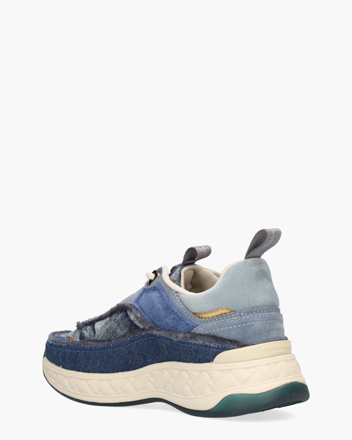 Kensington Sneaker Jeansblauw Damessneakers