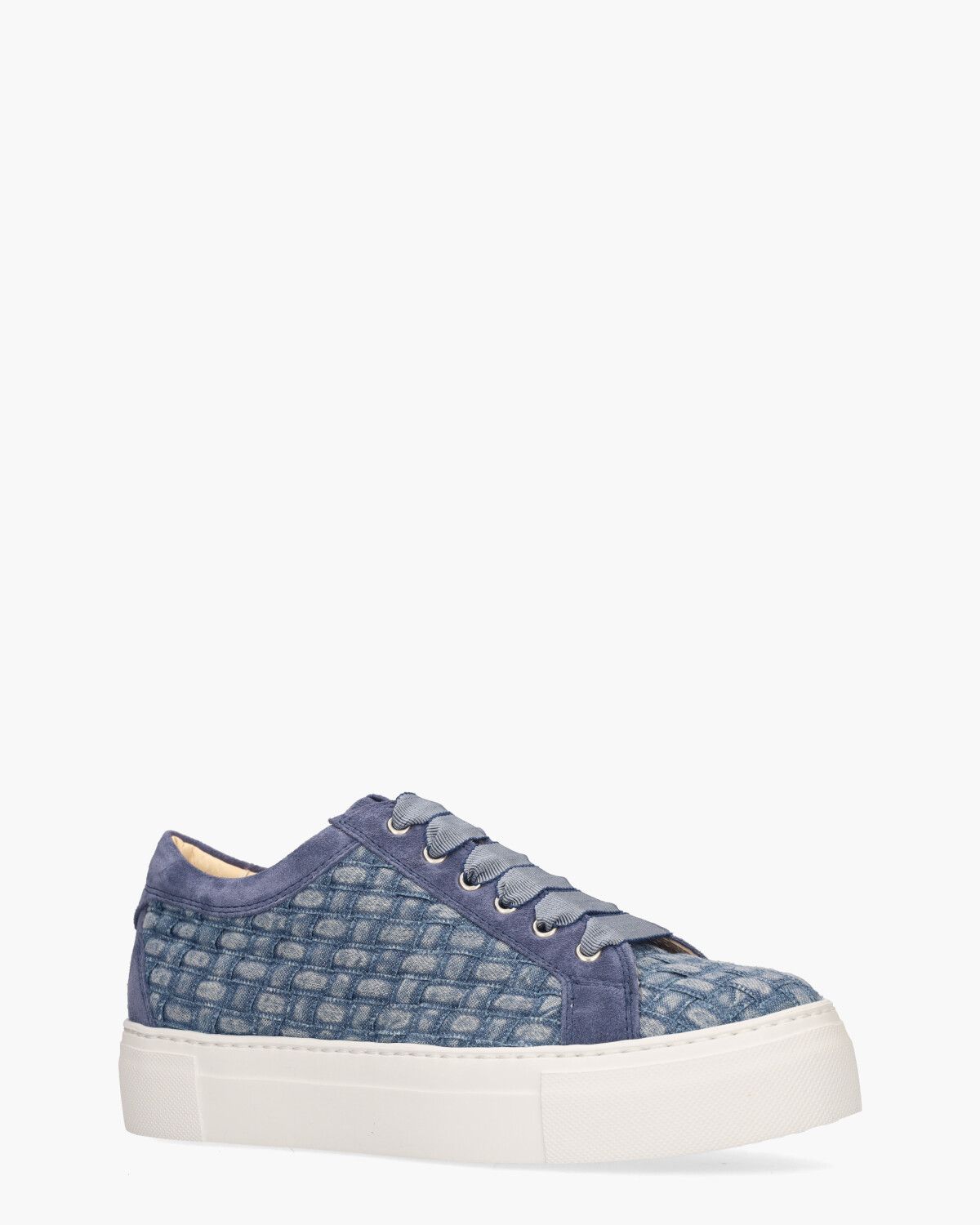 Mollie Jeansblauw Damessneakers