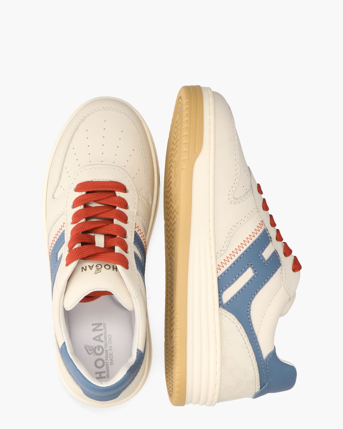 H630 Off-White/Multicolor Damessneakers