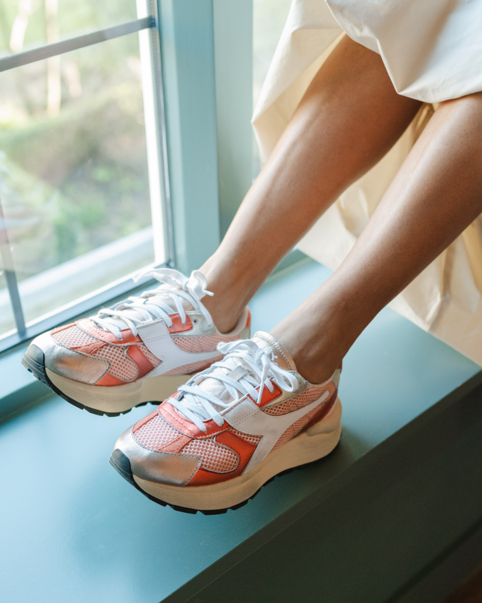 Mercury Elite Laminated Used Roze Damessneakers