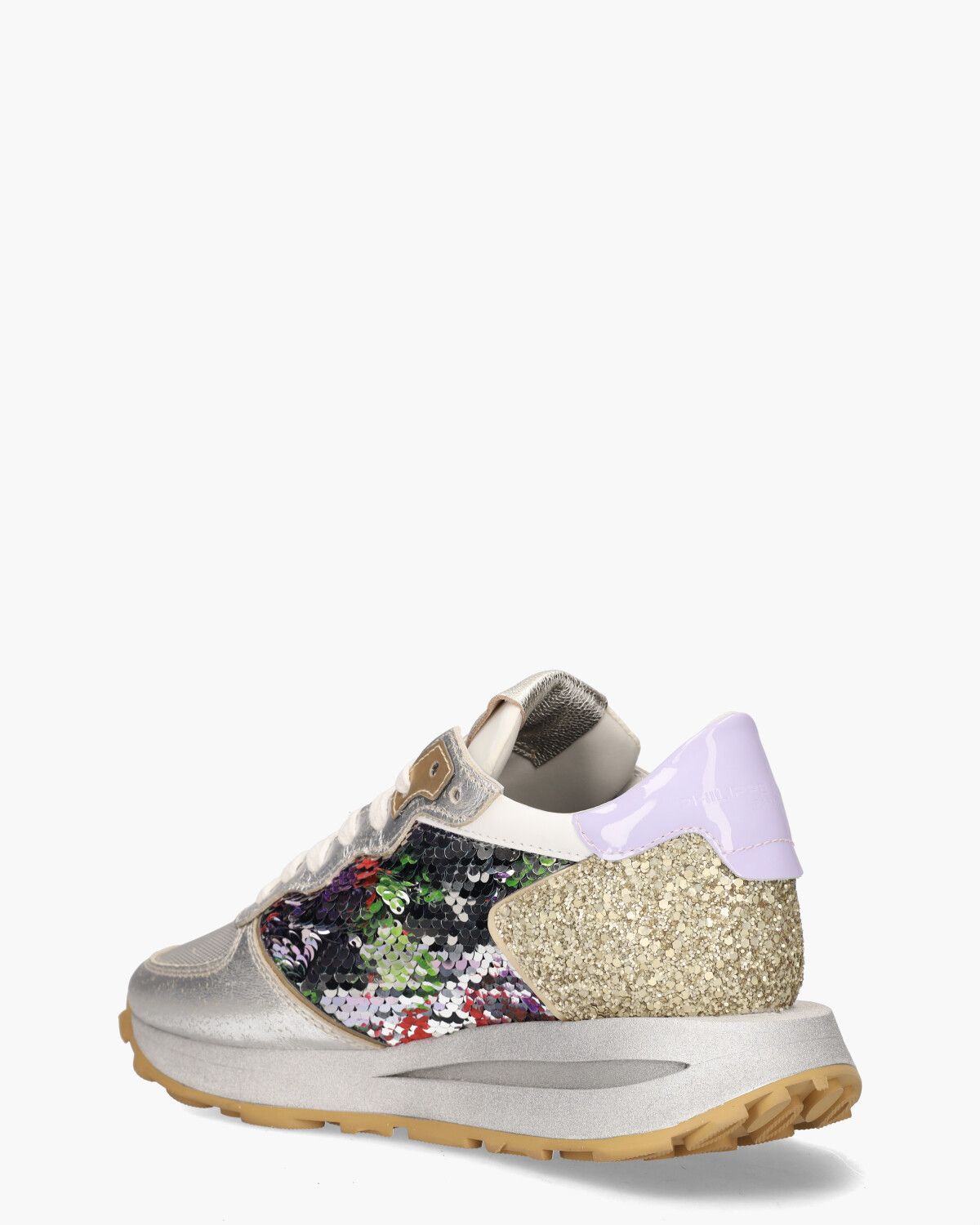 Model Tropez Haute Zilver/Multicolor Damessneakers
